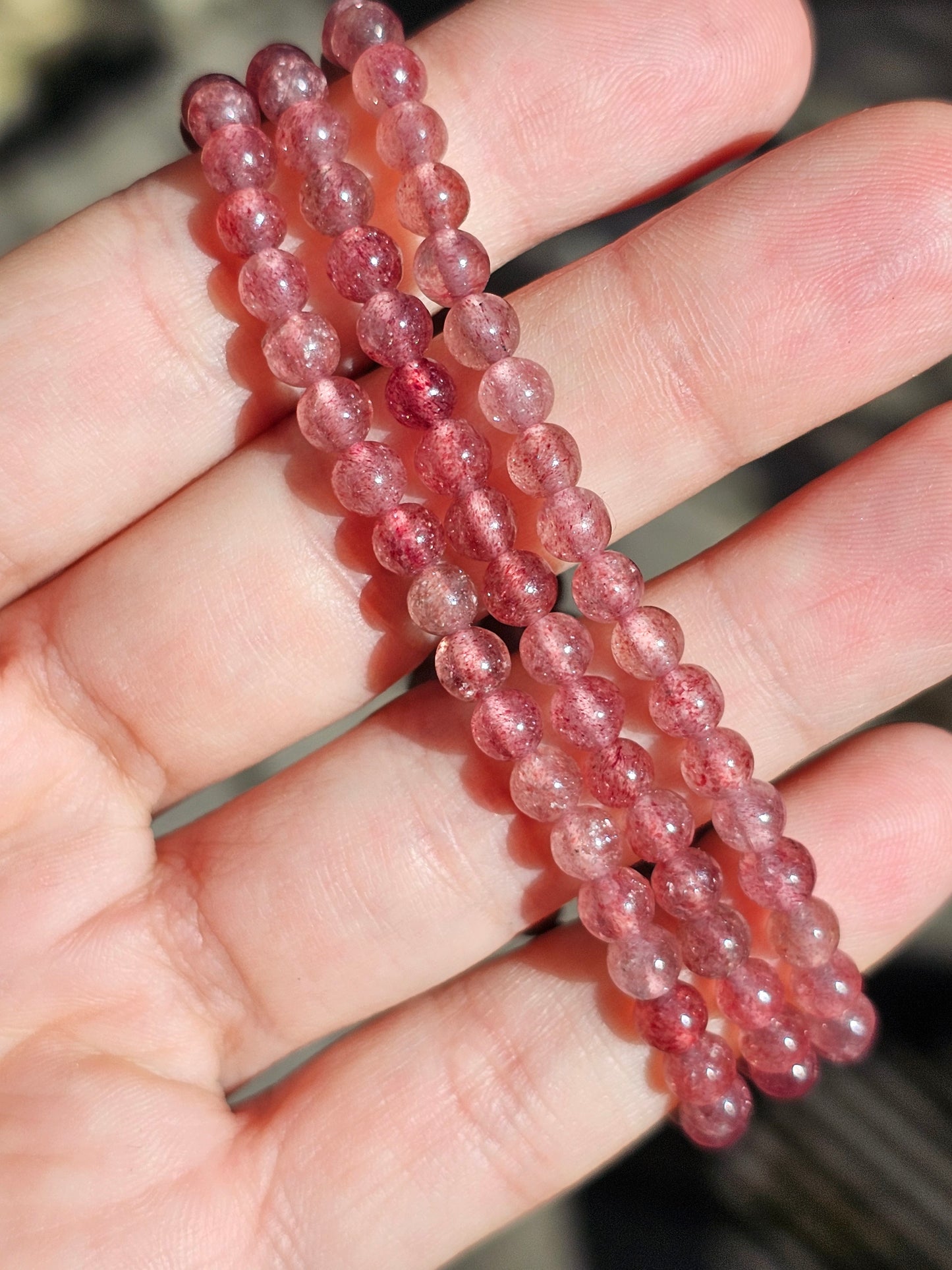 Bracelet Quartz Fraise