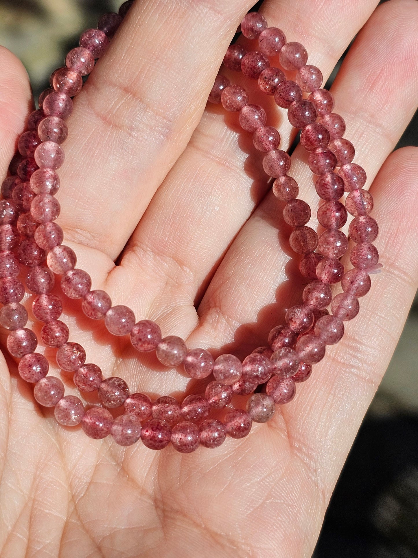 Bracelet Quartz Fraise
