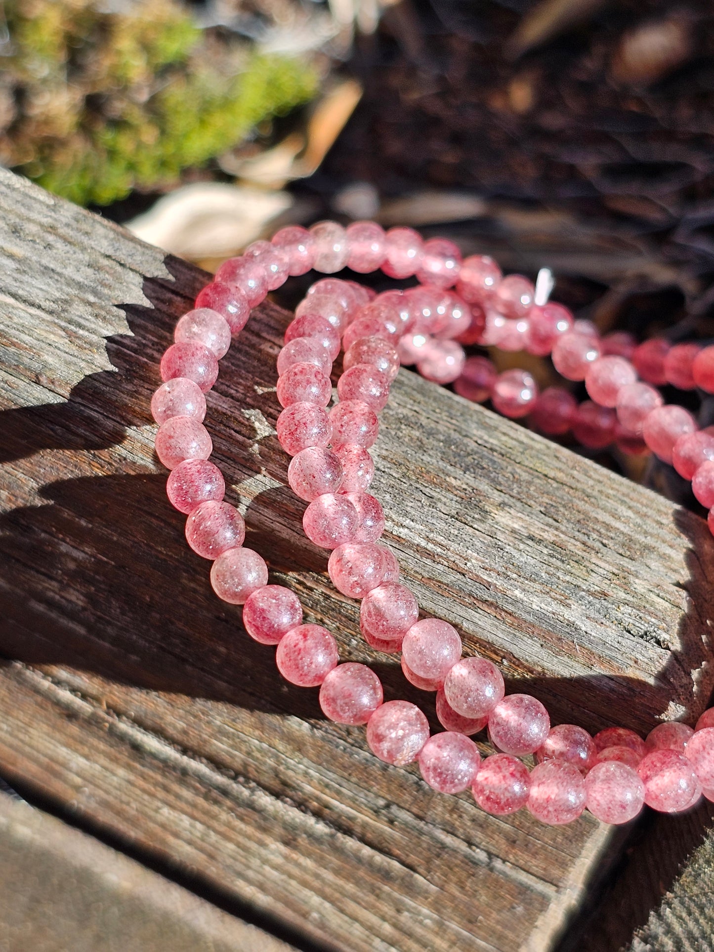 Bracelet Quartz Fraise