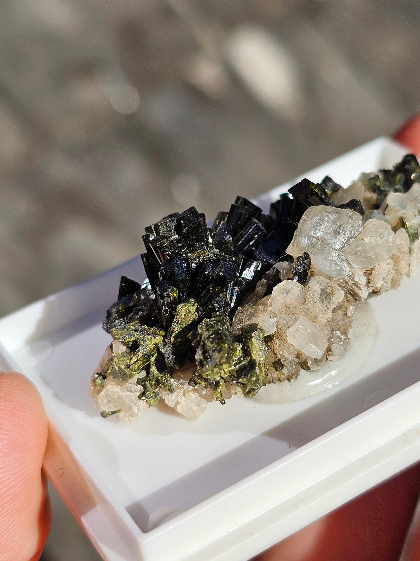 Epidote et Quartz d'Italie