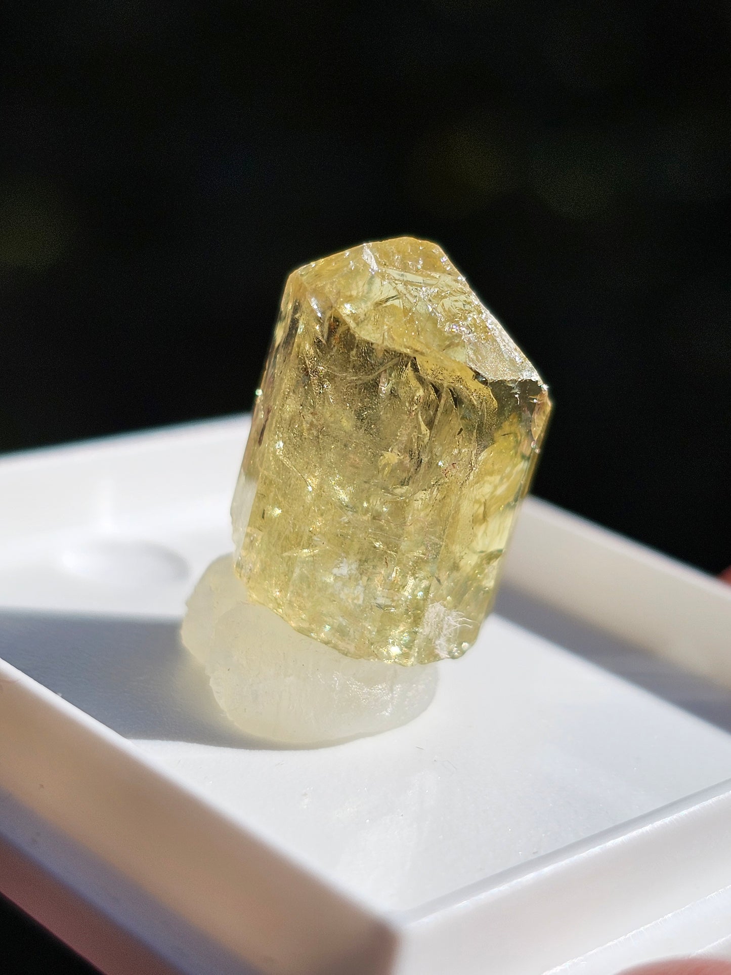 Apatite jaune du Mexique A4