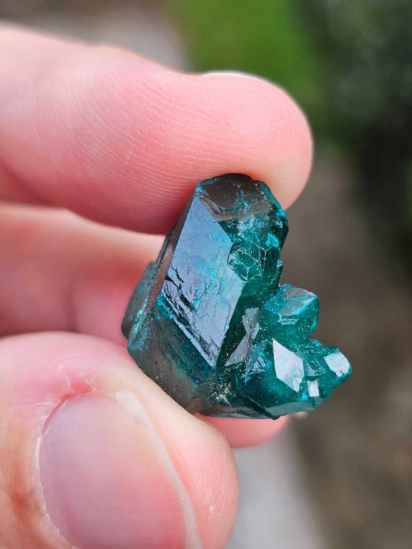 Dioptase cristallisée B