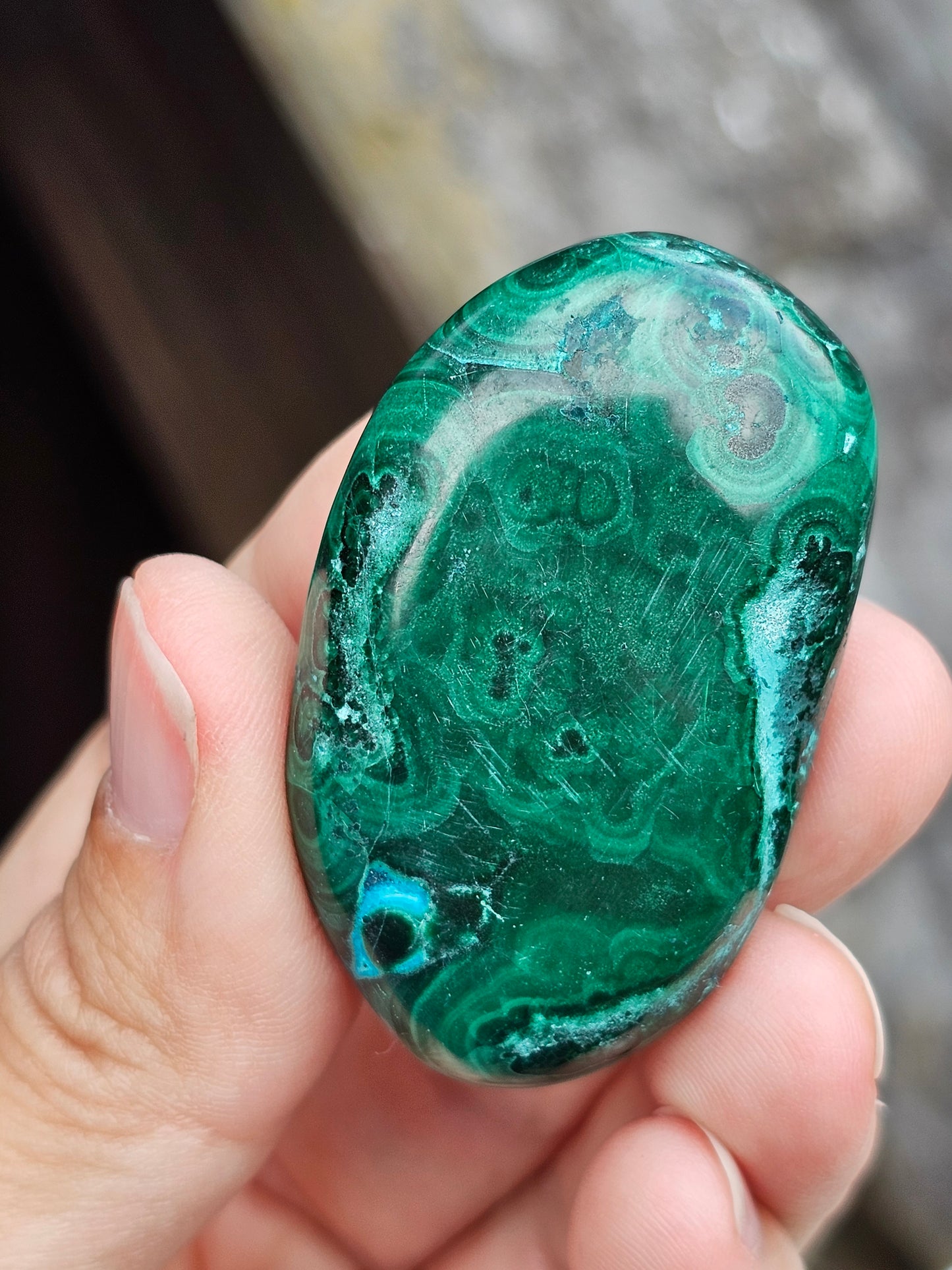 Galet Malachite (à choisir)