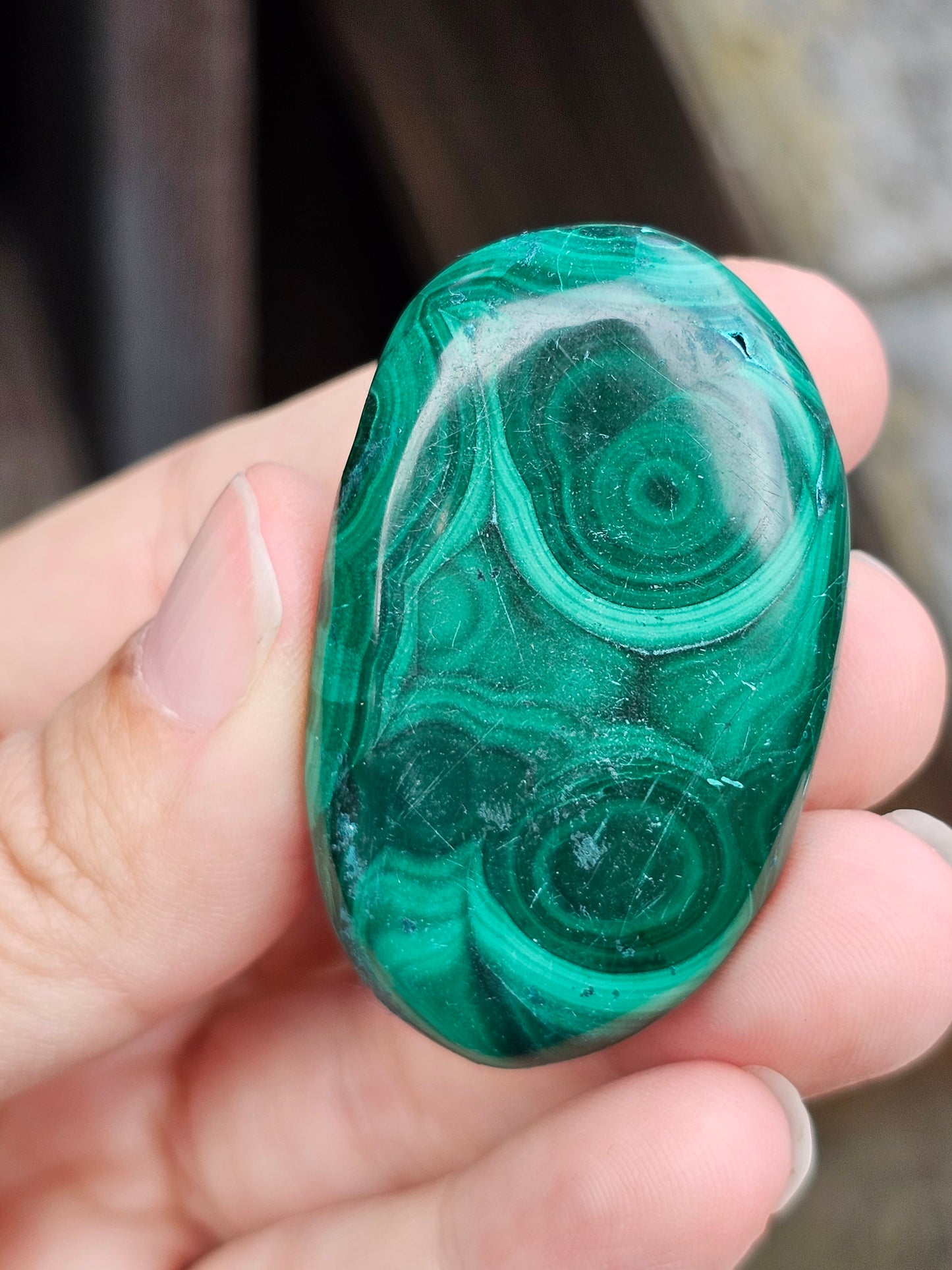 Galet Malachite (à choisir)