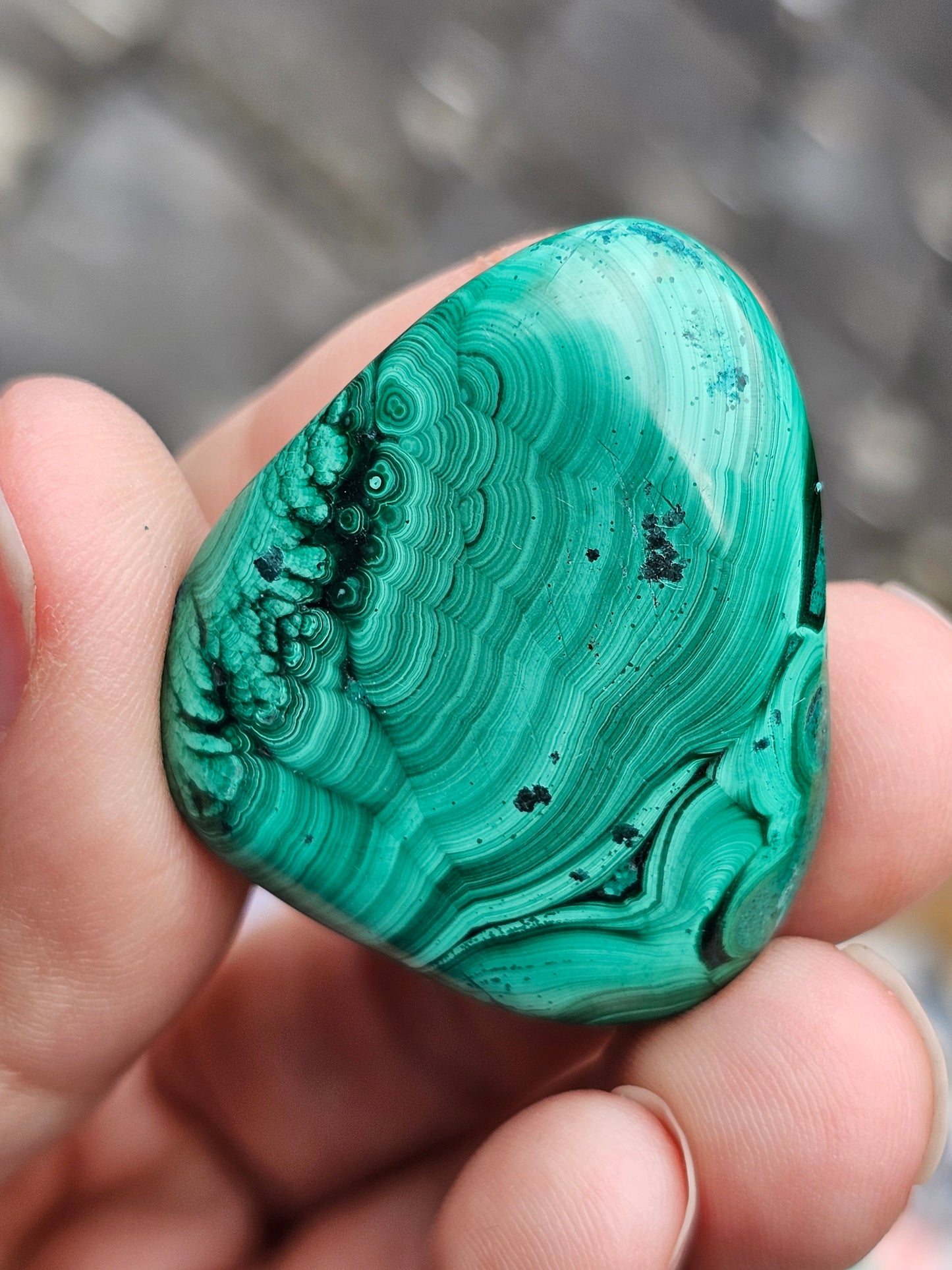 Galet Malachite (à choisir)