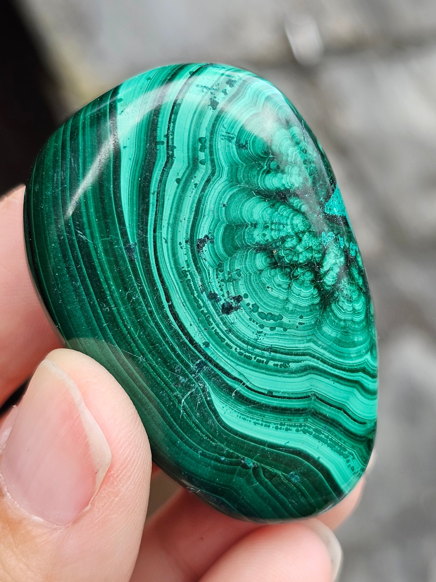 Galet Malachite (à choisir)
