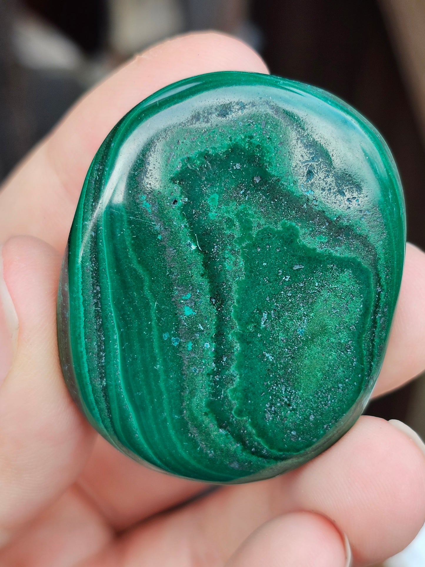 Galet Malachite (à choisir)