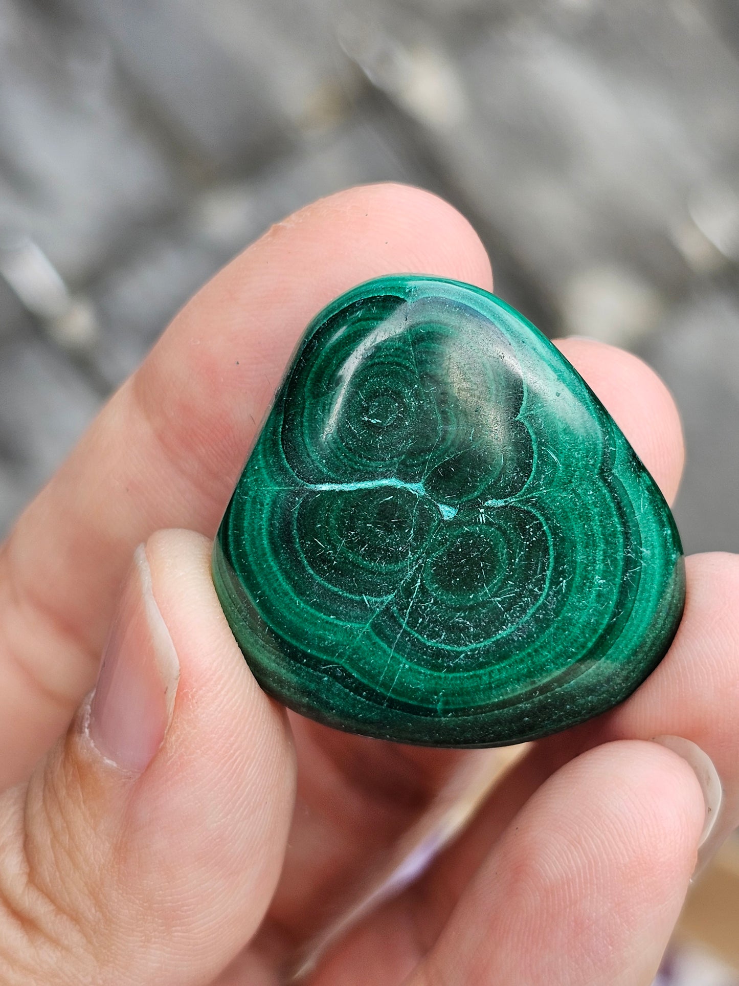 Galet Malachite (à choisir)