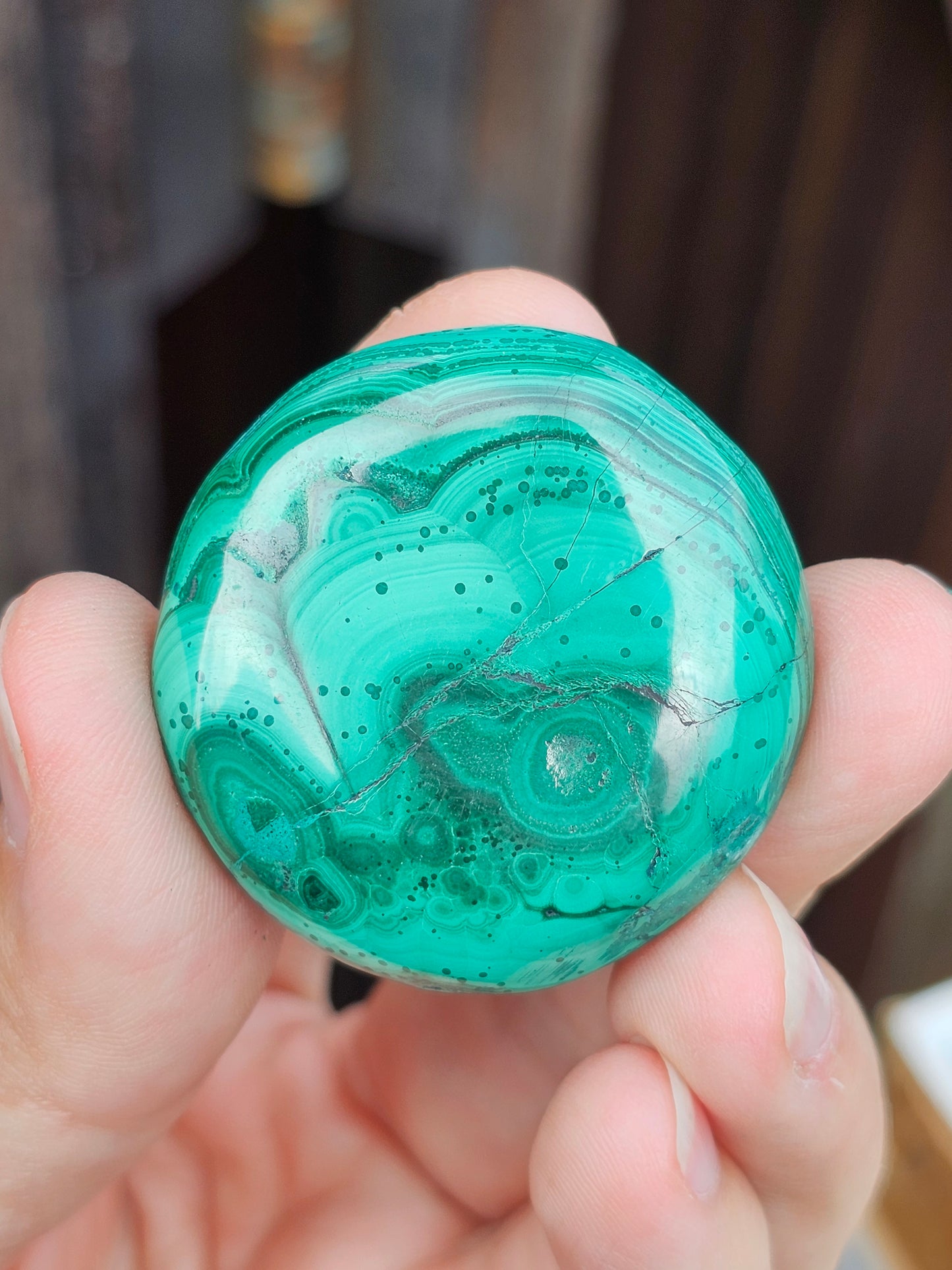 Galet Malachite (à choisir)