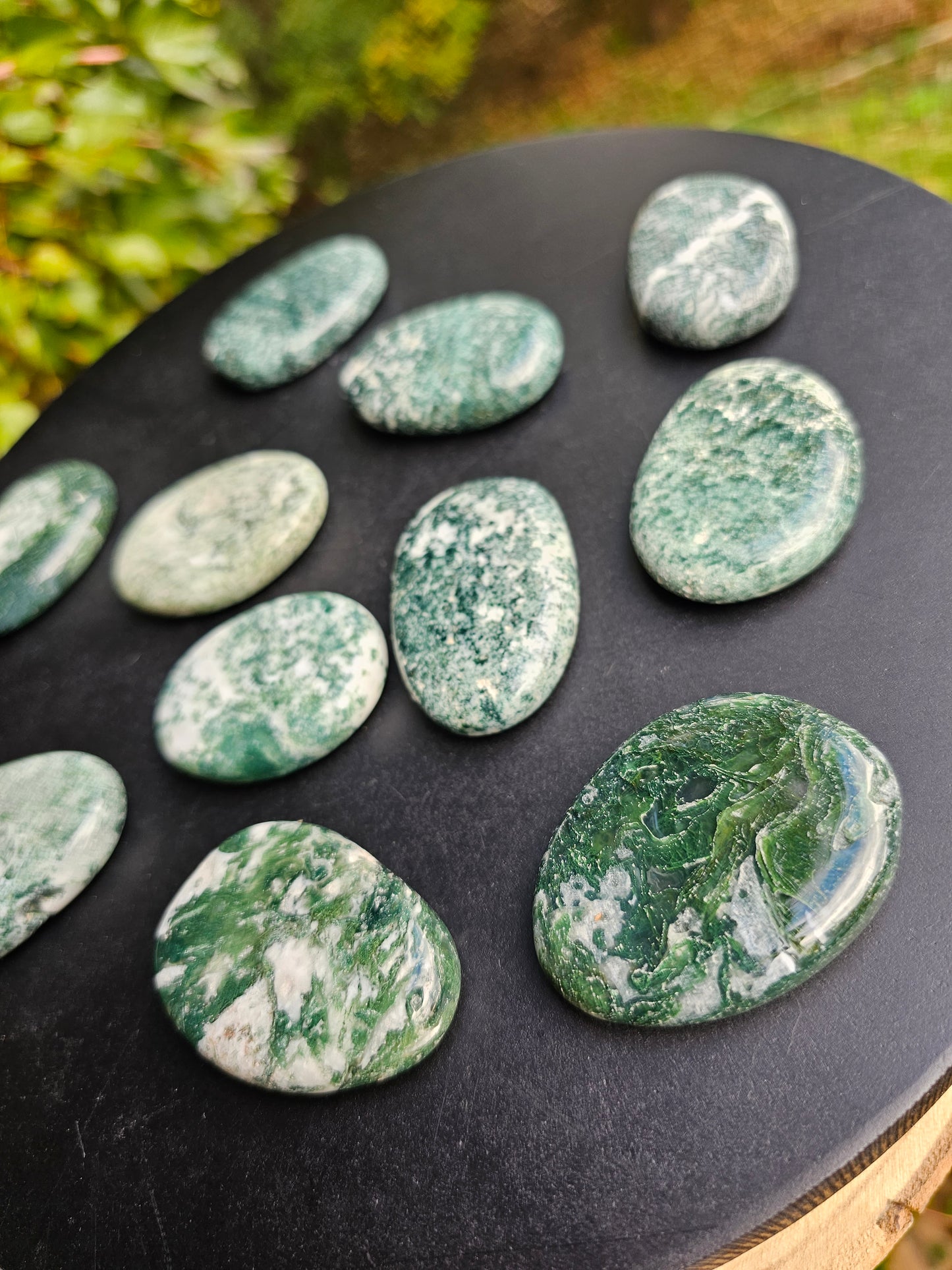 Galet plat Agate arbre (à choisir)