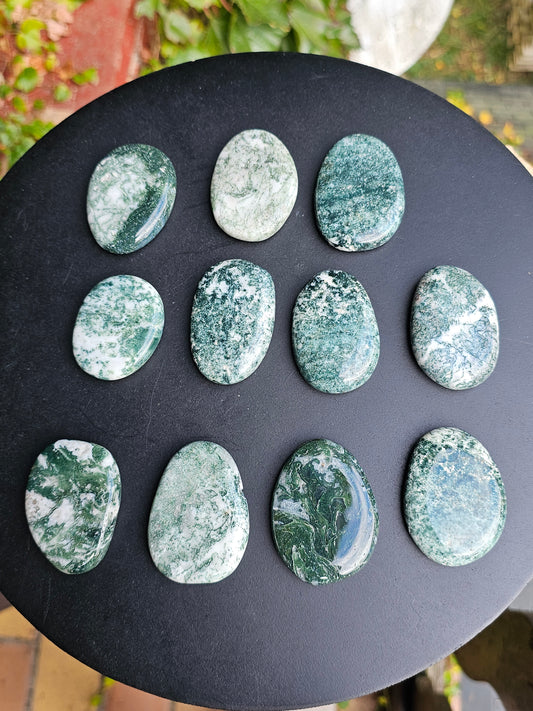 Galet plat Agate arbre (à choisir)