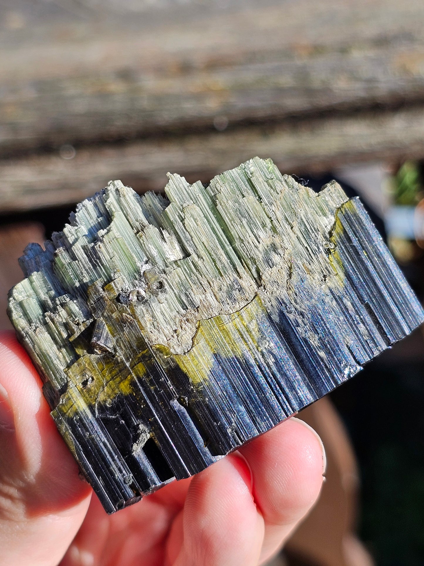 Grosse Tourmaline verte d'exception