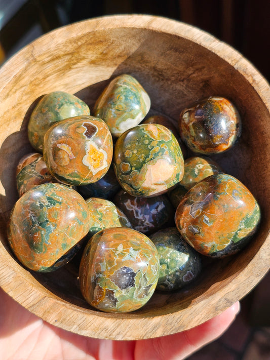 Pierre roulée Rhyolite