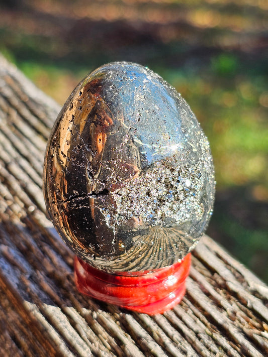 Oeuf en Pyrite A