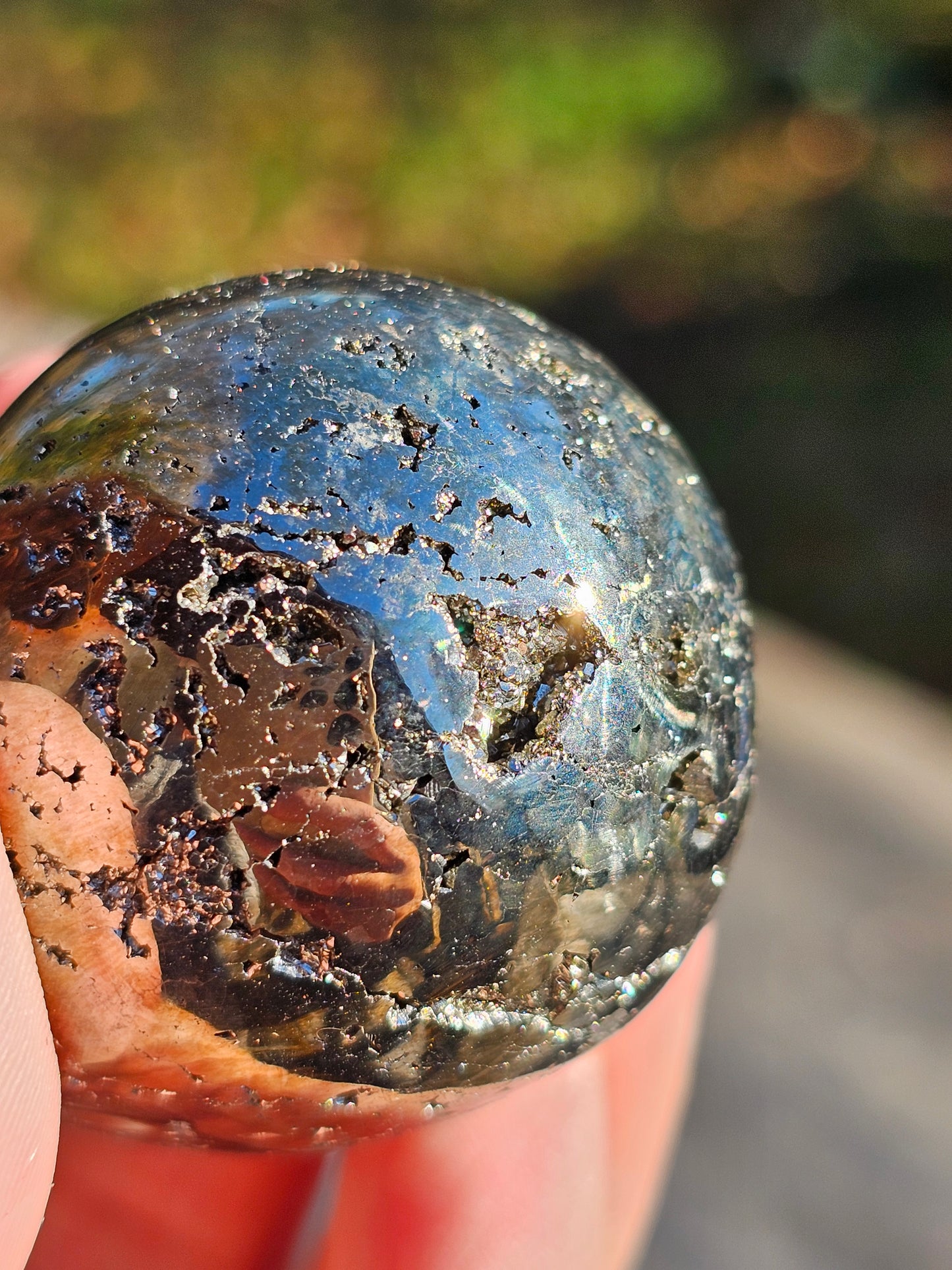 Oeuf en Pyrite A
