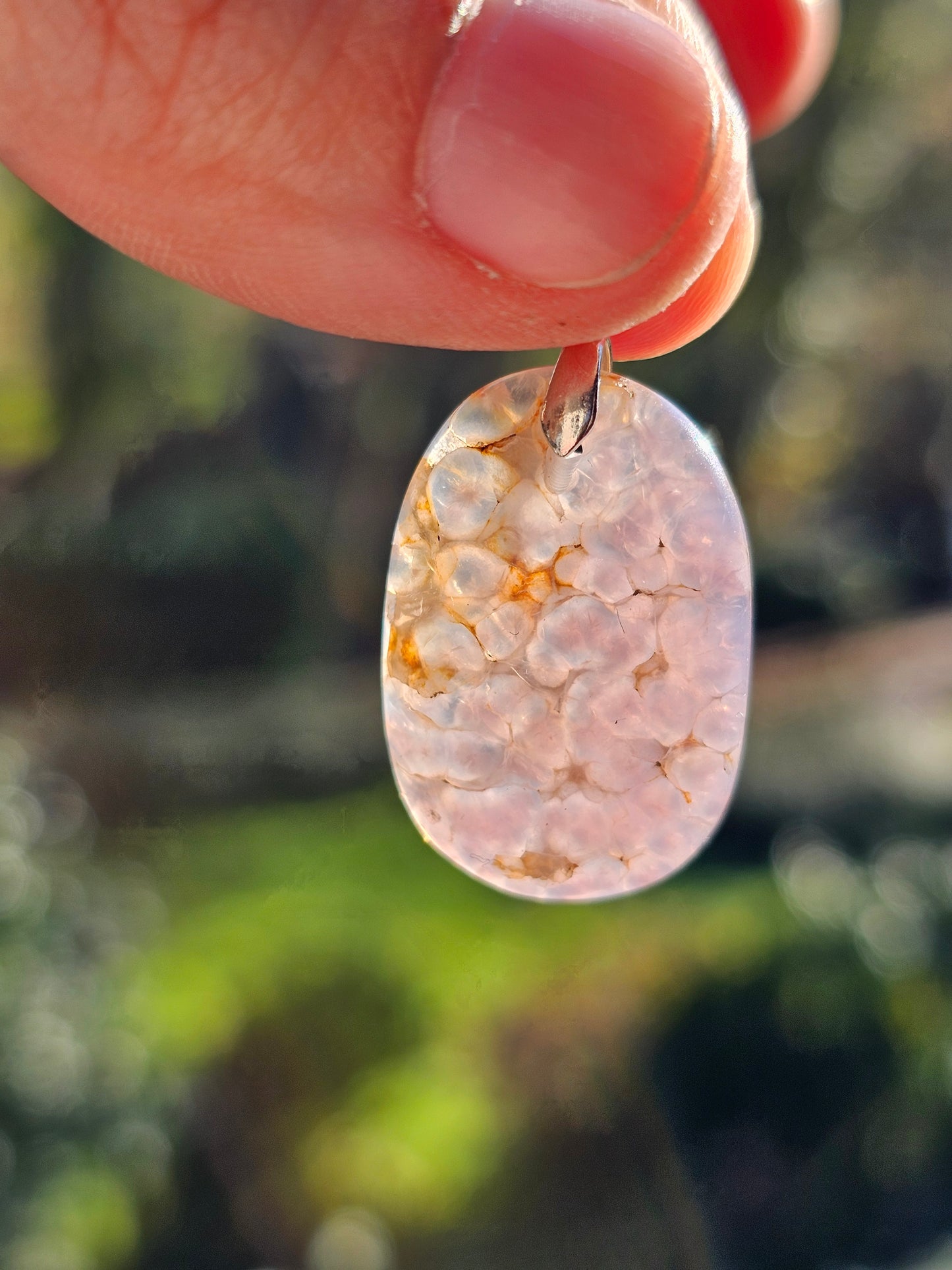 Pendentif Agate grappe (à choisir)