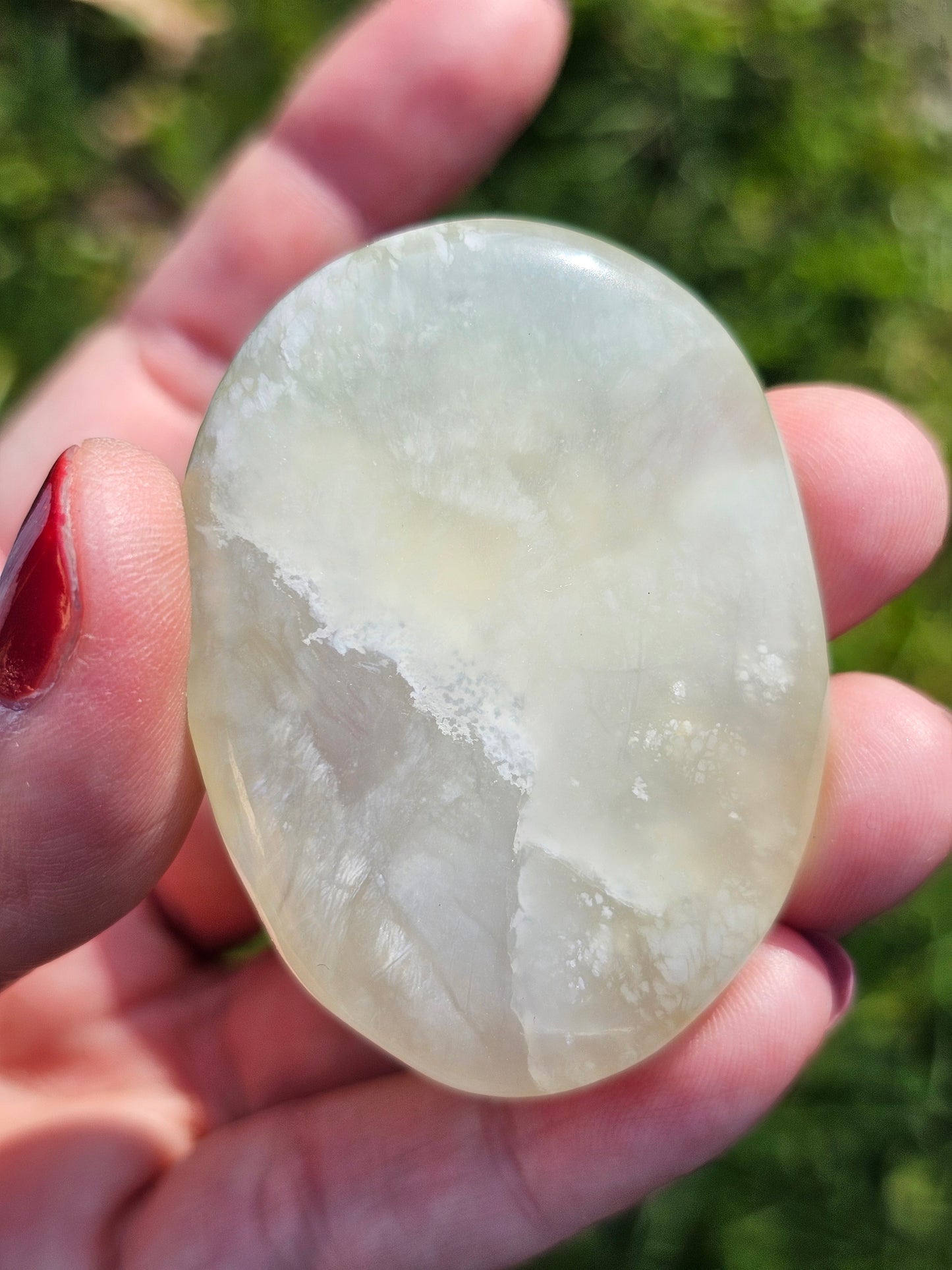Galet plat Jade (à choisir)