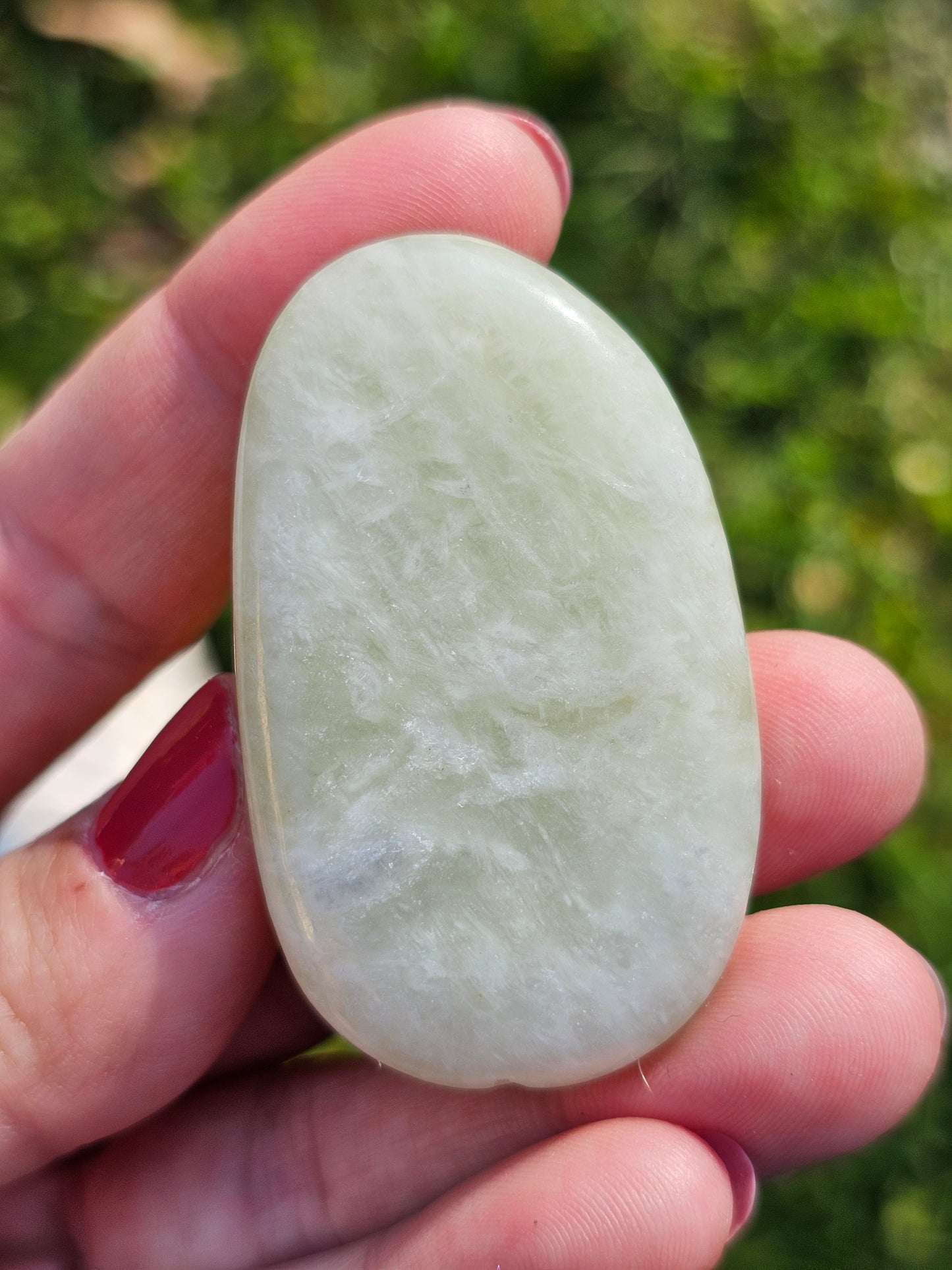 Galet plat Jade (à choisir)