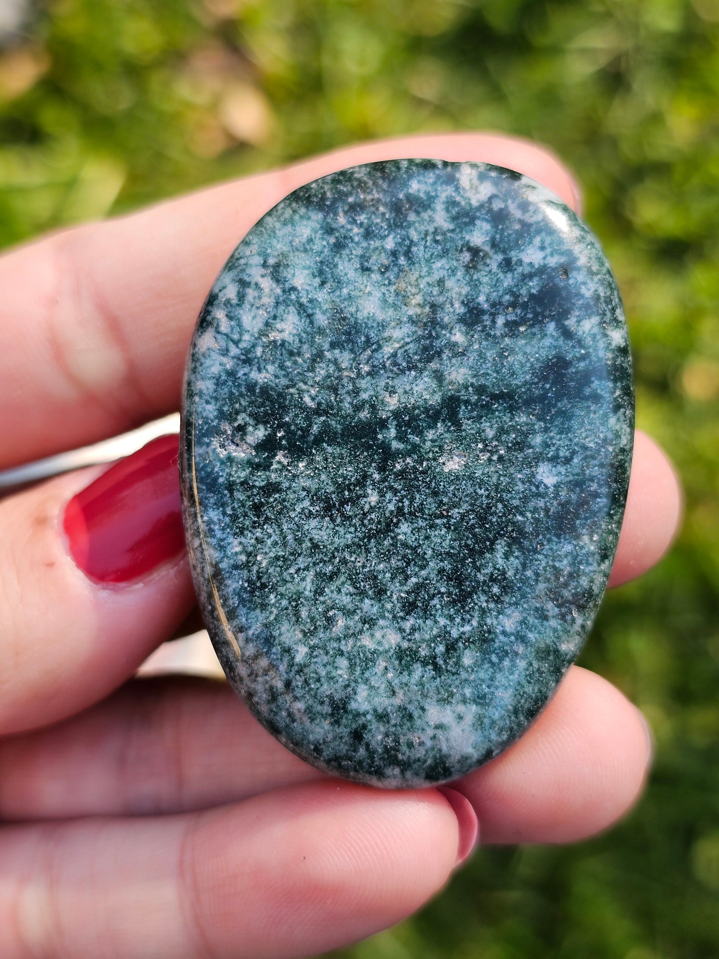 Galet plat Agate arbre (à choisir)