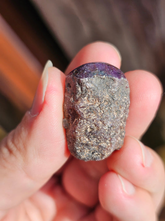 Saphir (corindon) étoilé d'Inde D