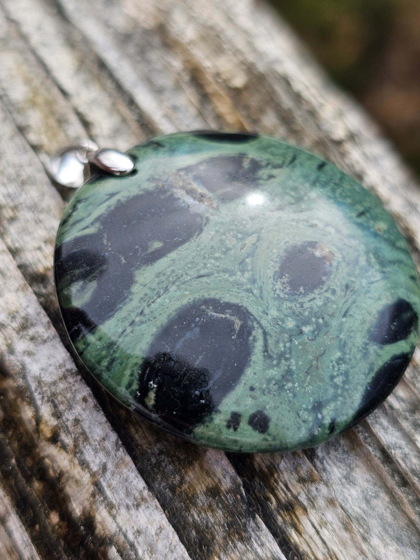 Pendentif en Jaspe Kambaba