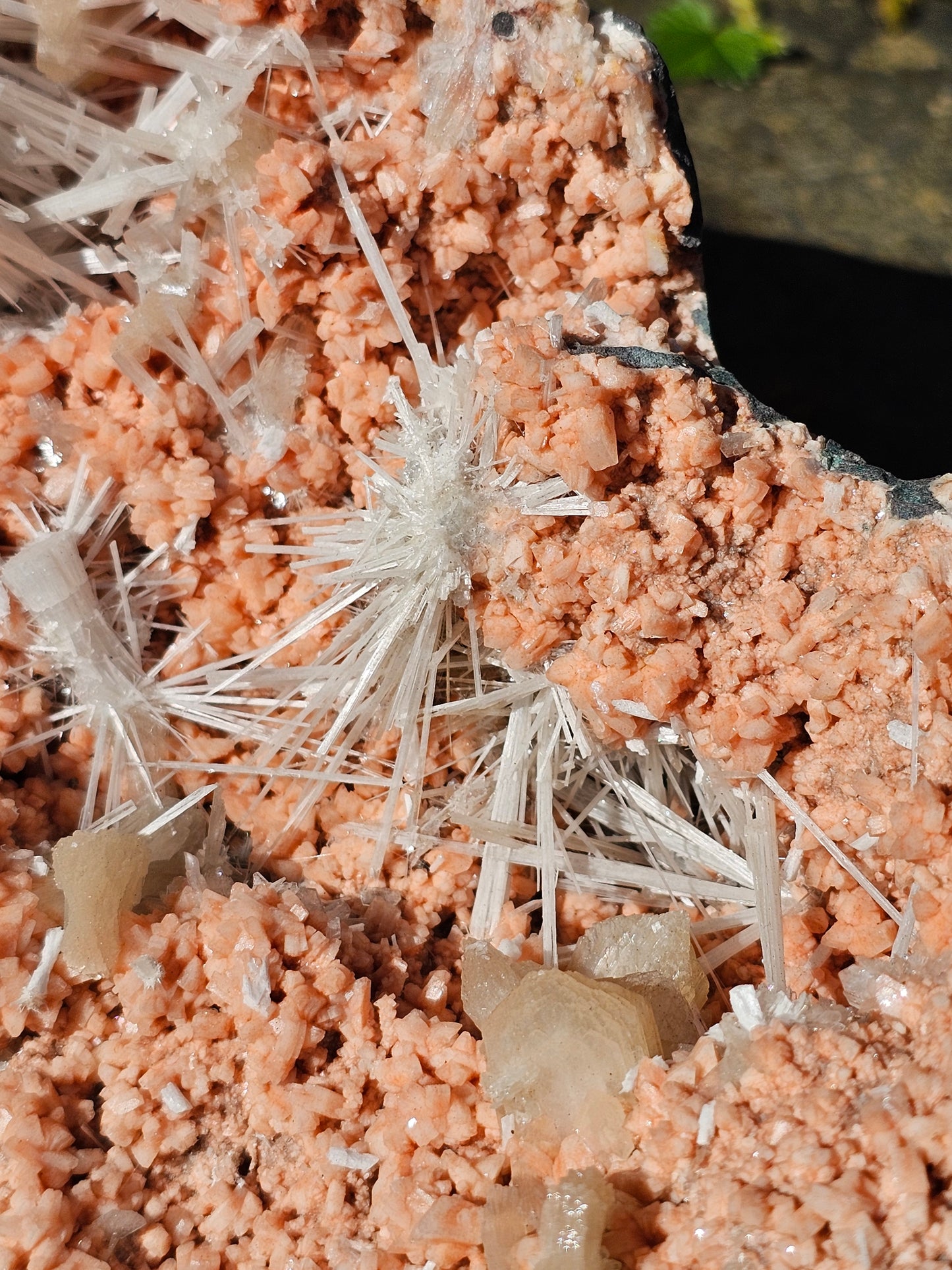 Scolécite sur Heulandite n°2