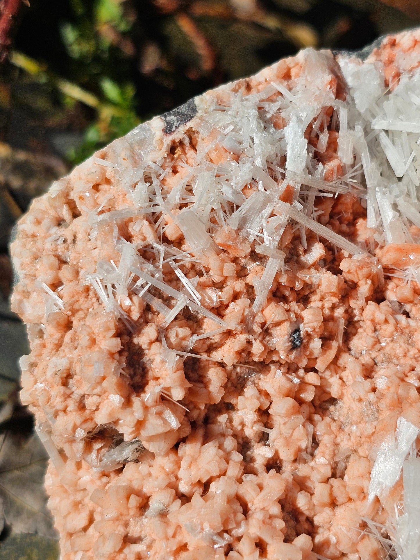 Scolécite sur Heulandite n°2