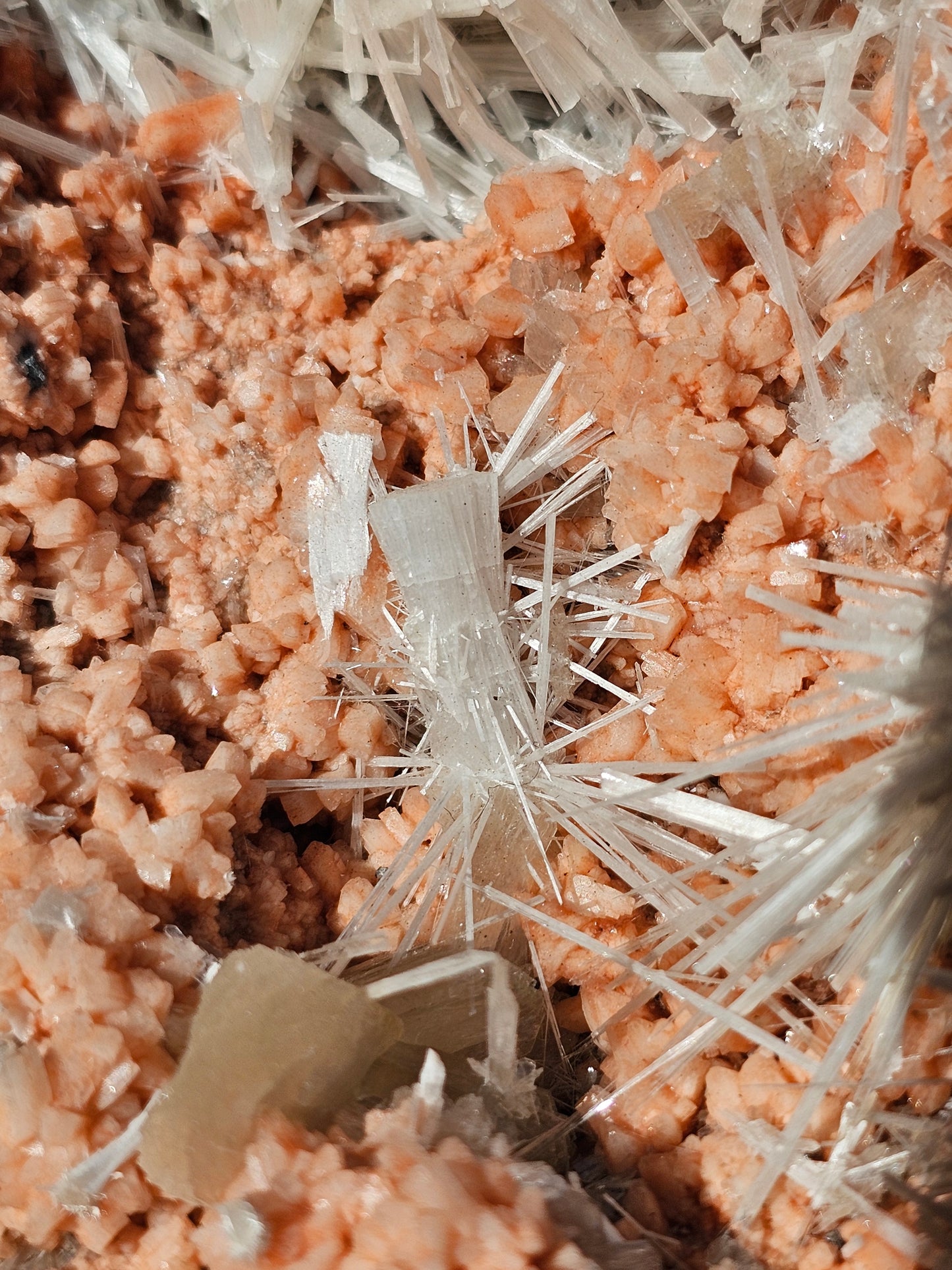 Scolécite sur Heulandite n°2