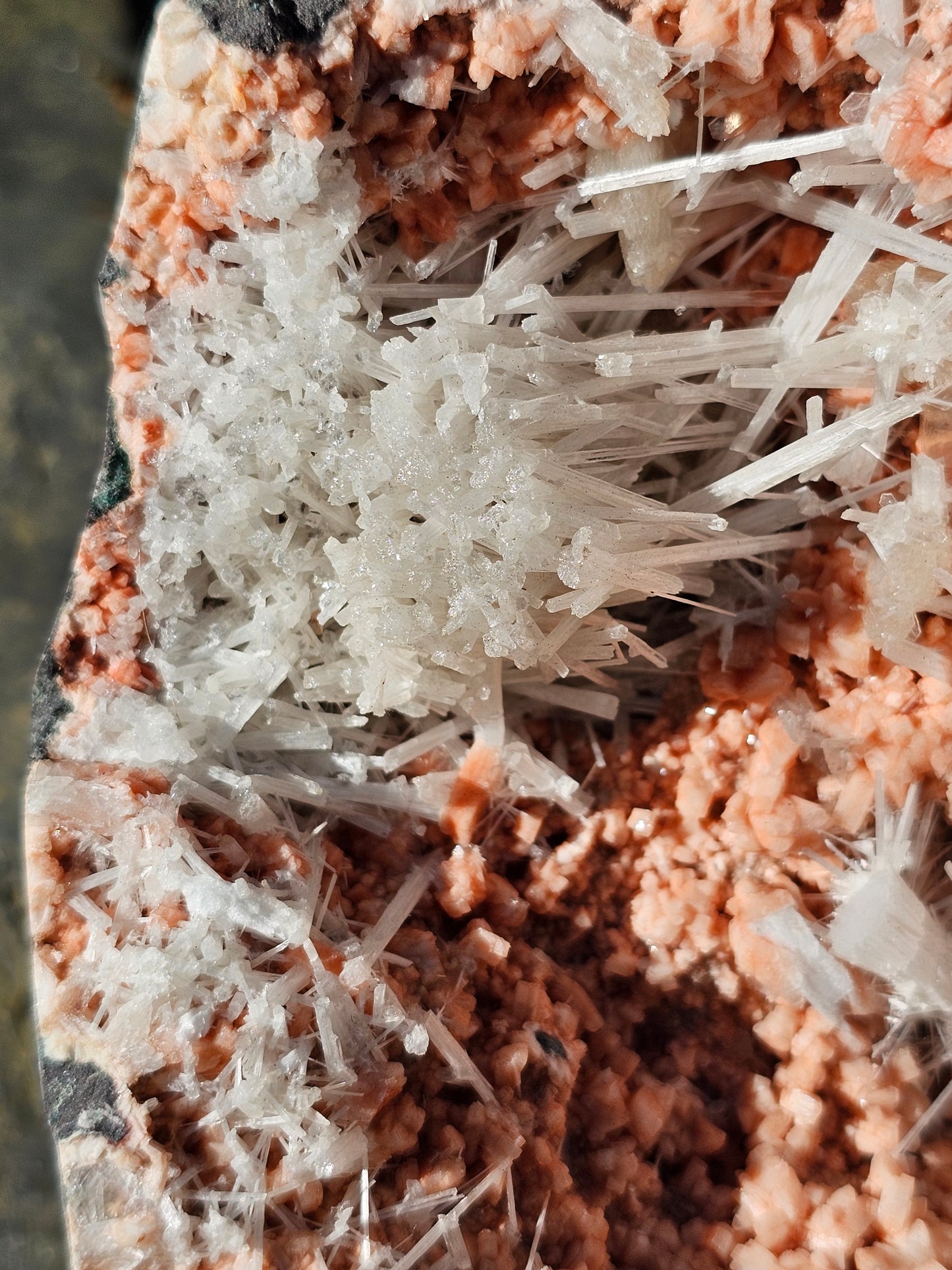 Scolécite sur Heulandite n°2