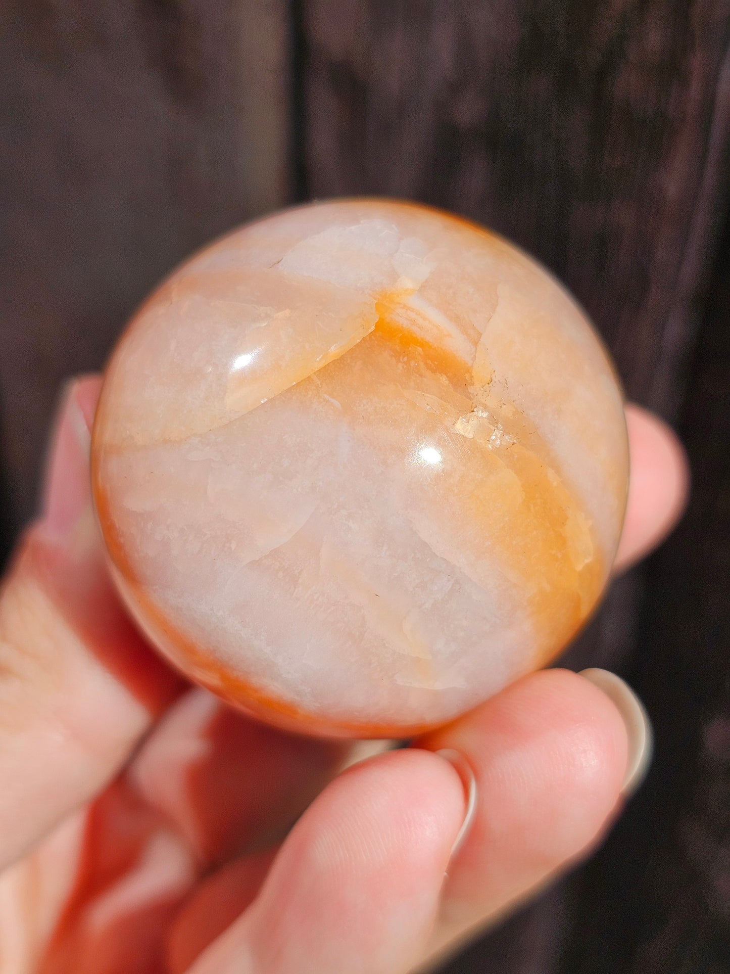 Sphère Cornaline T