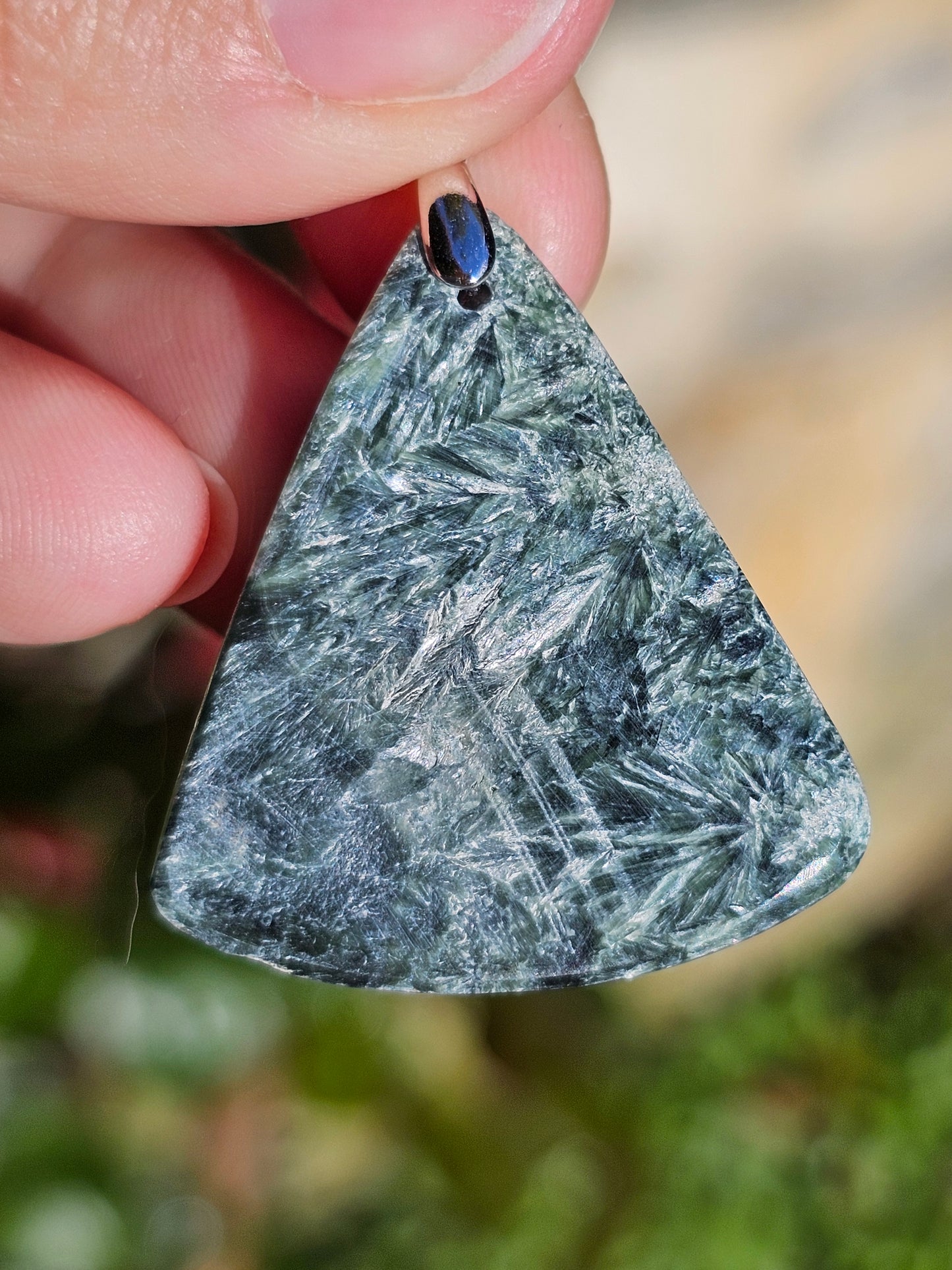 Pendentif en Séraphinite S3