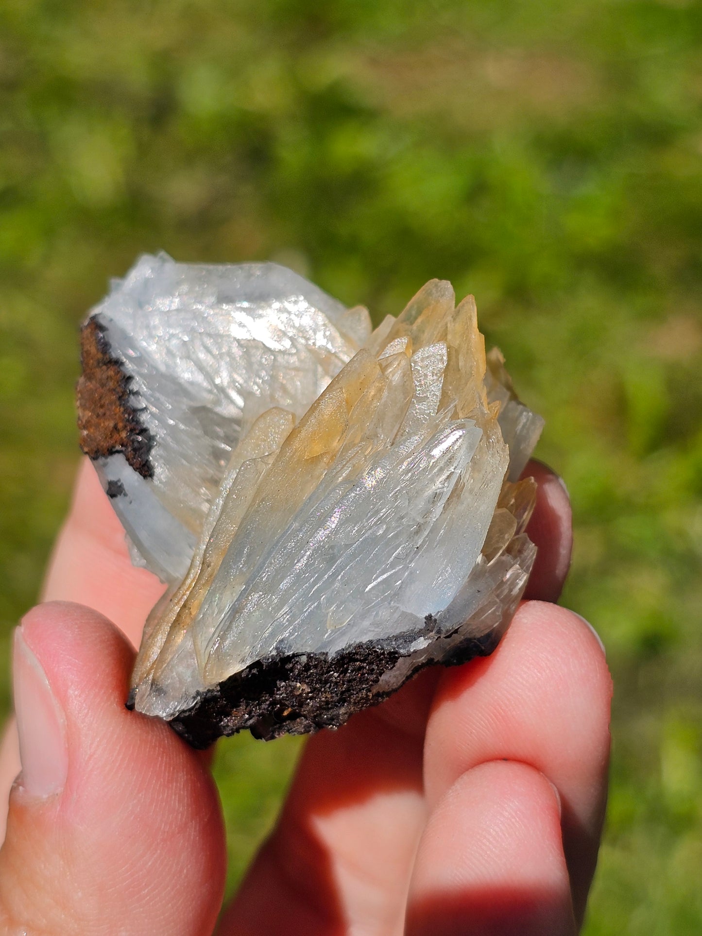 Baryte bleue E