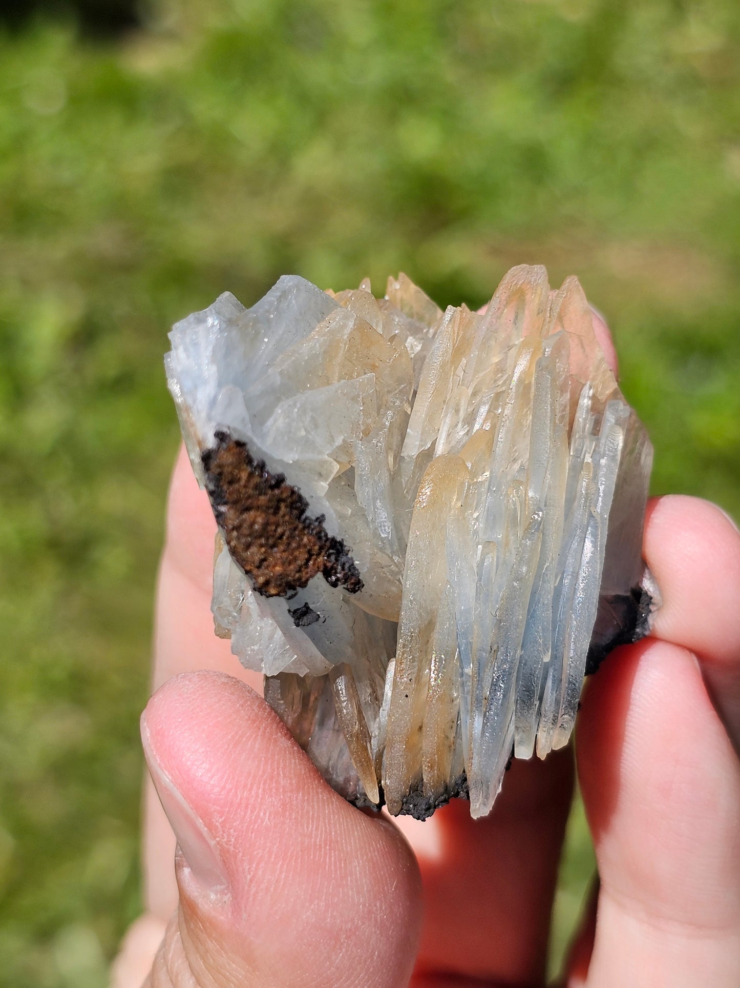 Baryte bleue E