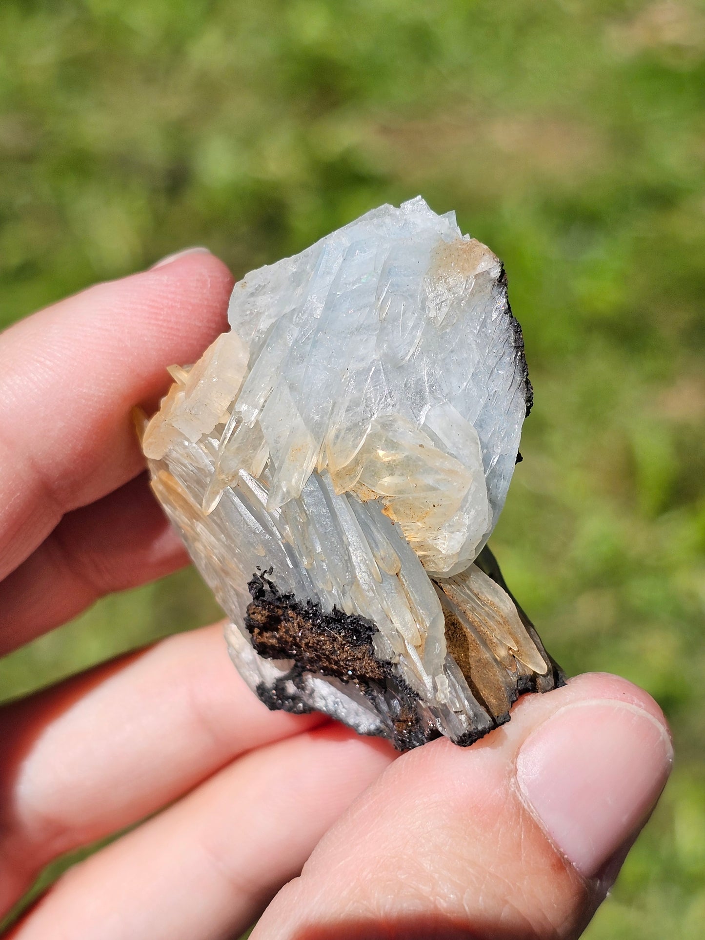 Baryte bleue E