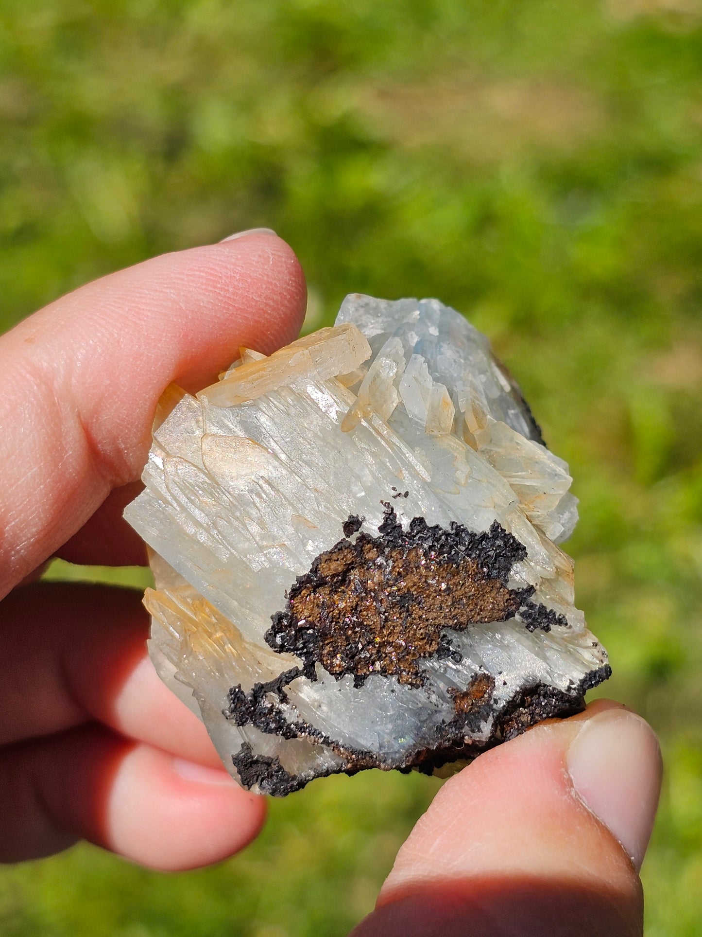 Baryte bleue E
