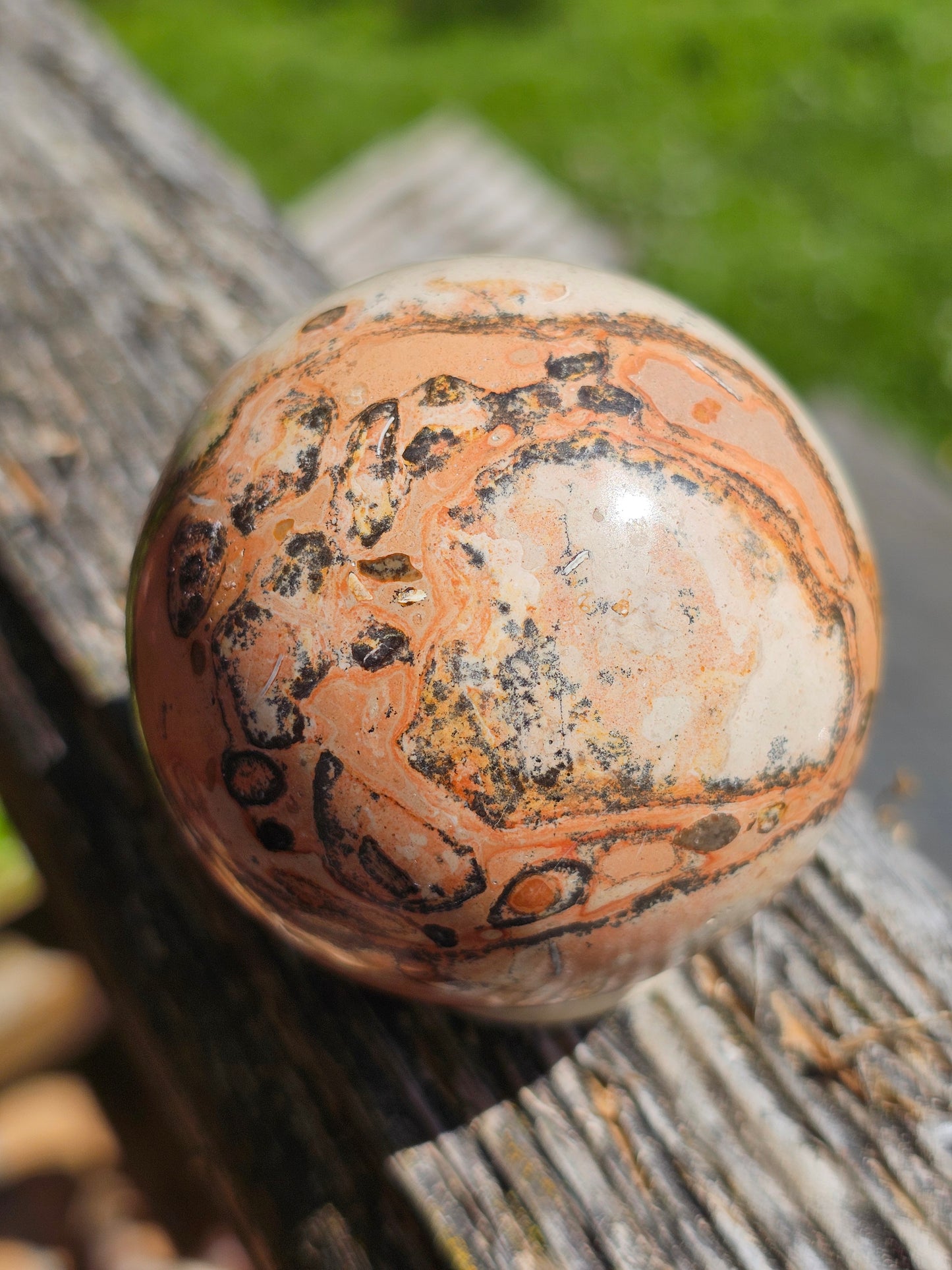Sphère Léopardite M