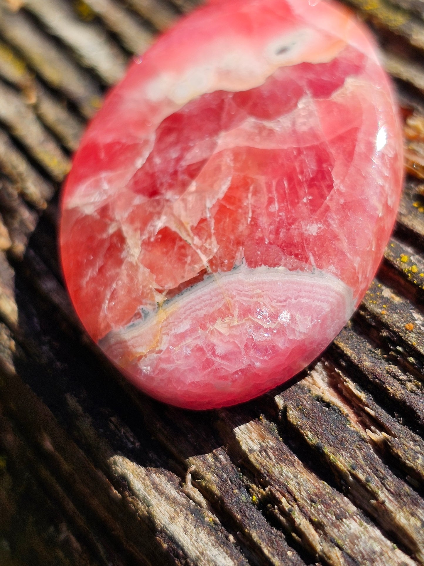 Pendentif Rhodochrosite R15