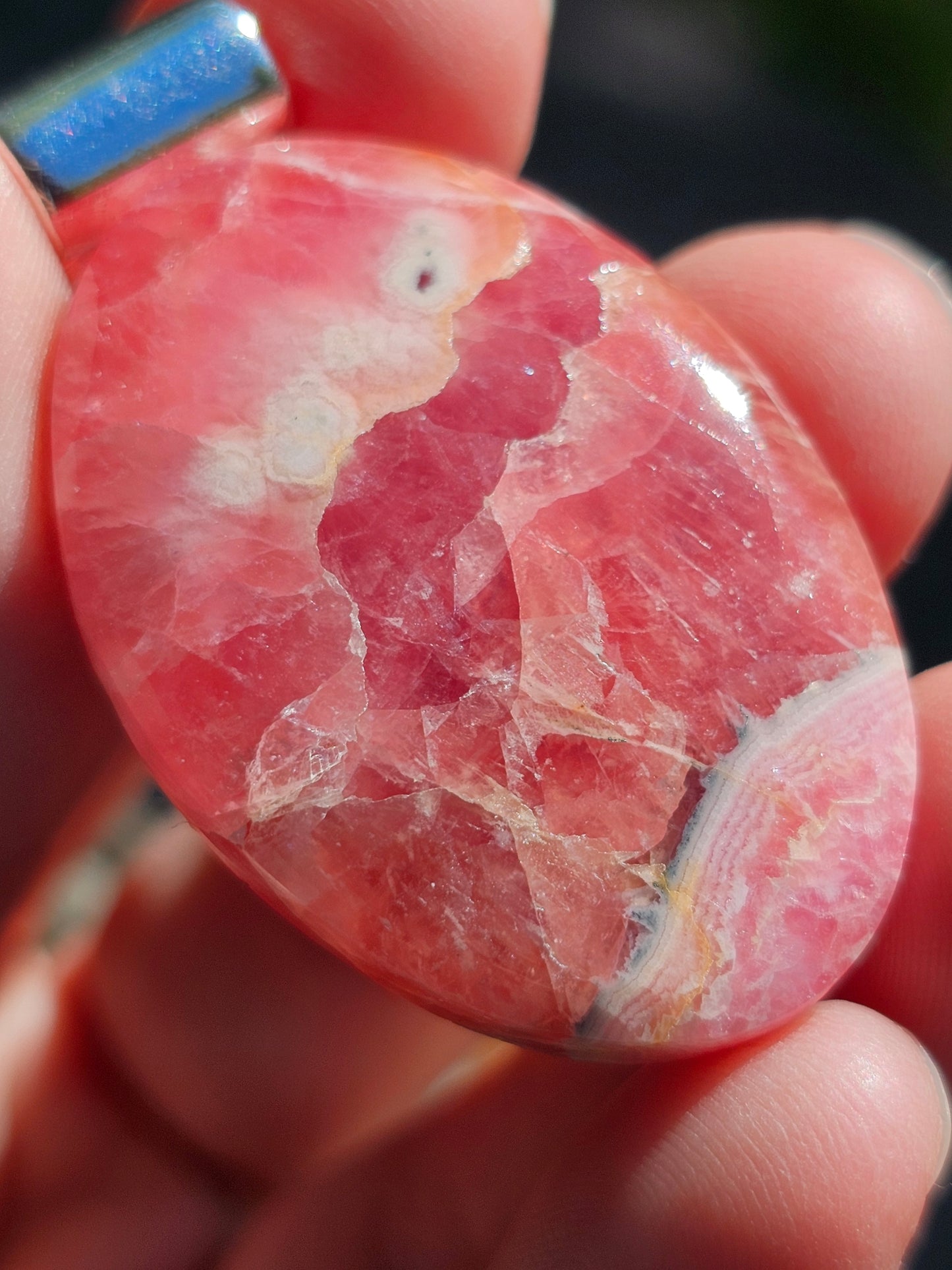 Pendentif Rhodochrosite R15