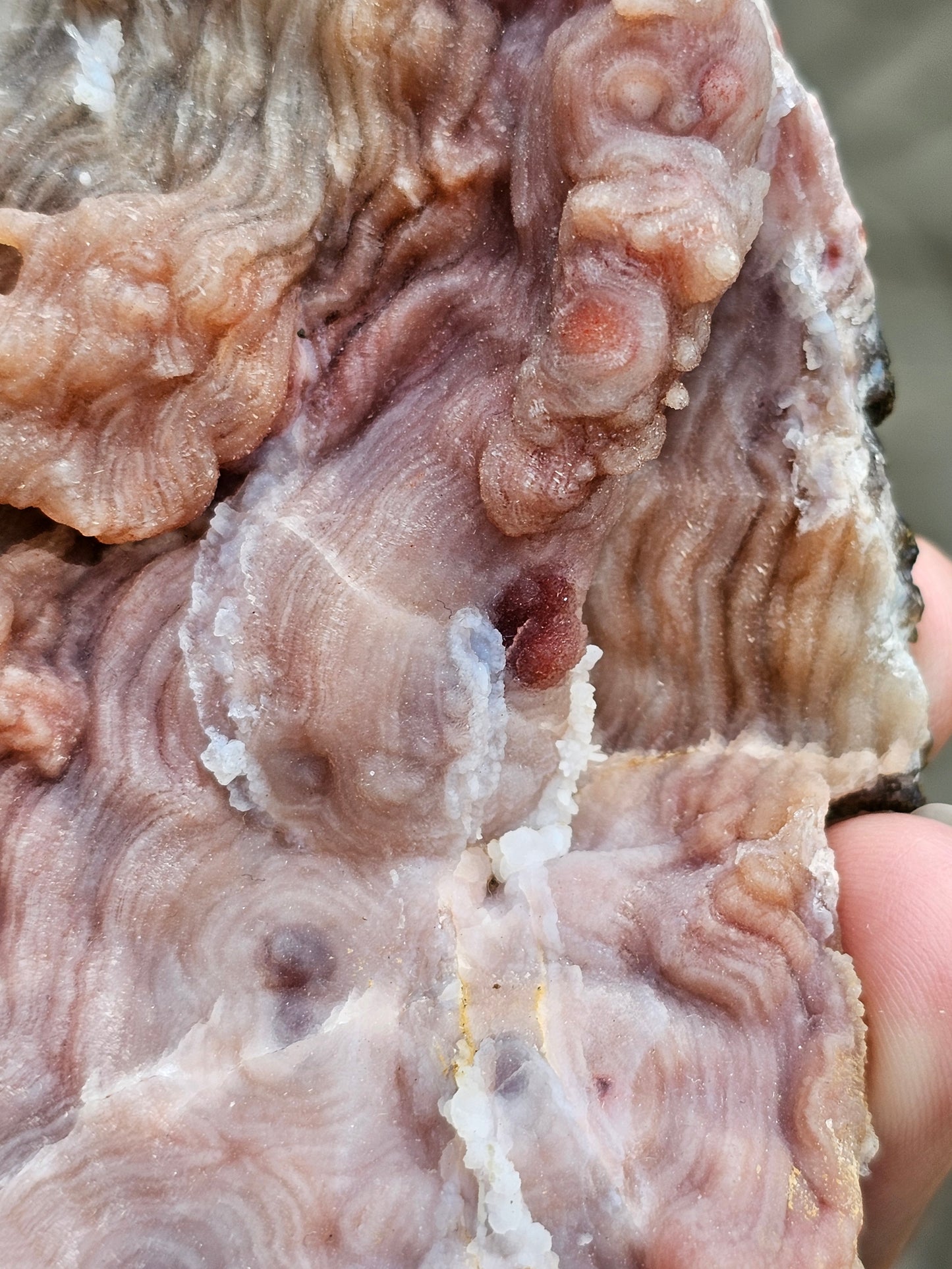 Tranche Agate et Calcédoine du Maroc A3
