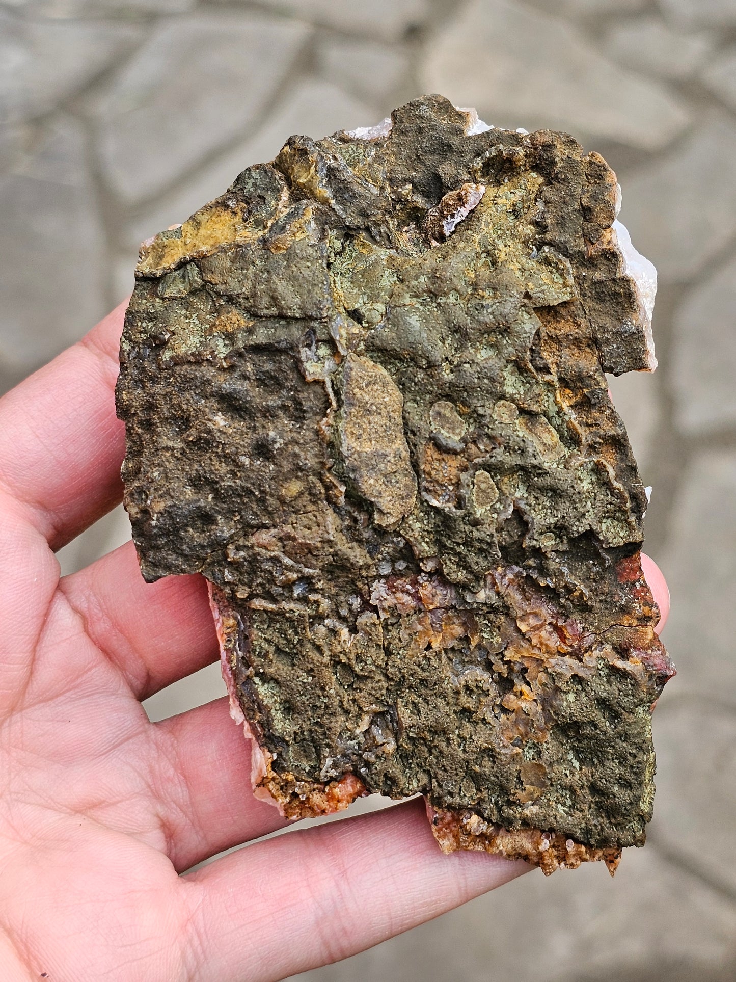 Tranche Agate et Calcédoine du Maroc A3