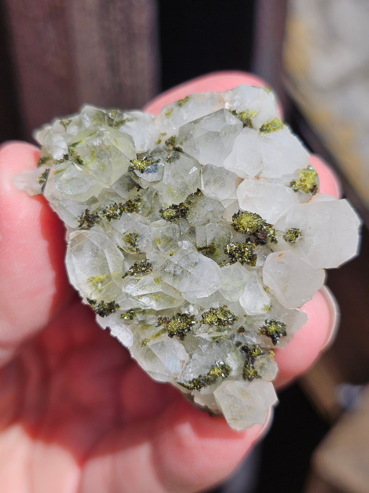 Epidote Forest et Quartz de Turquie E6