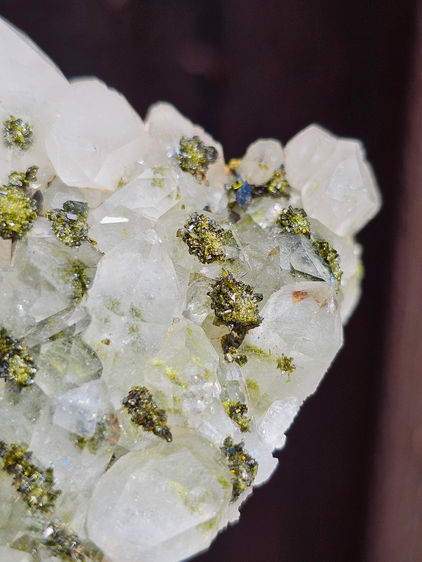 Epidote Forest et Quartz de Turquie E6