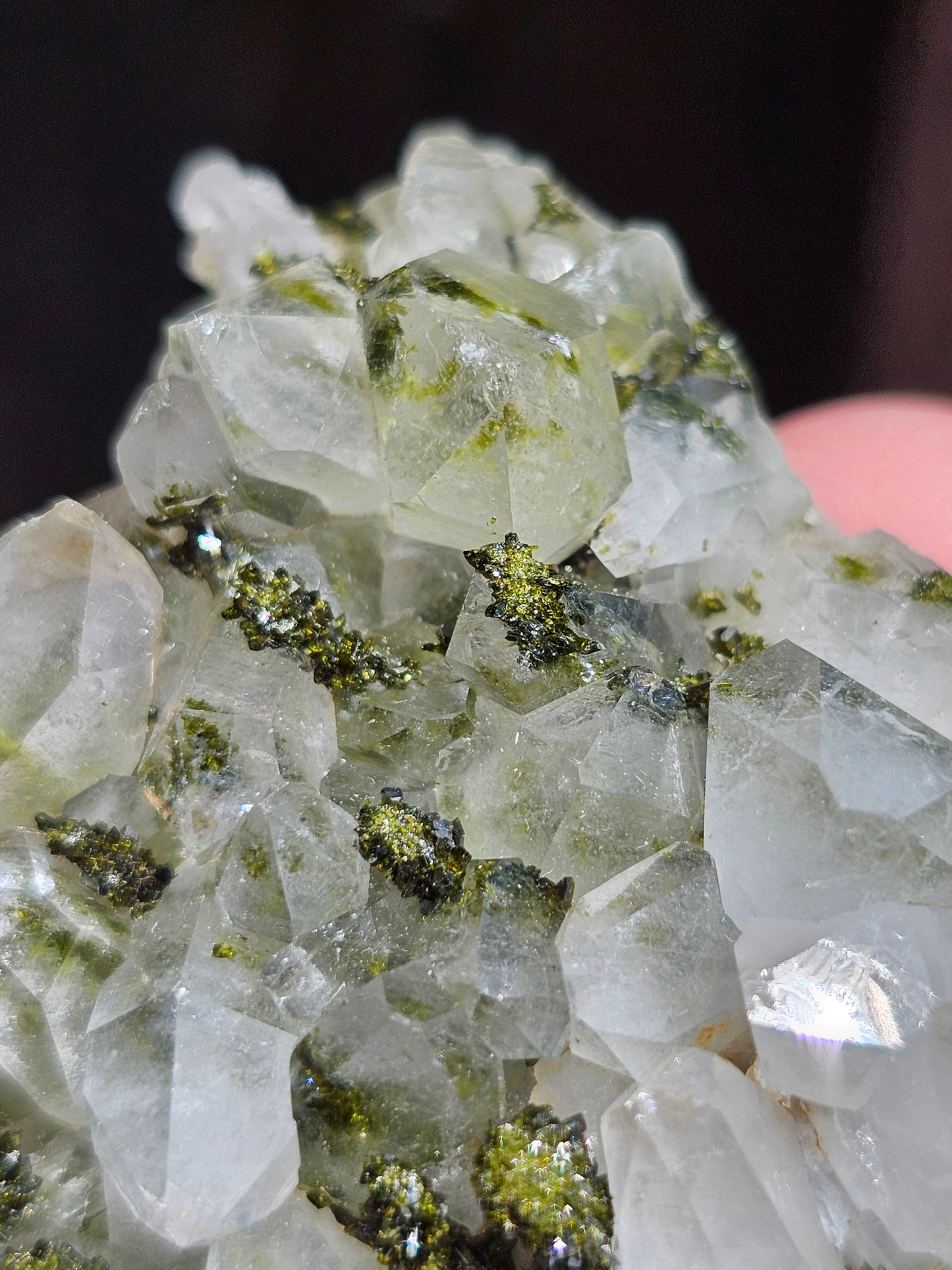 Epidote Forest et Quartz de Turquie E6