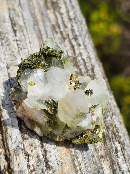 Epidote Forest et Quartz de Turquie E8