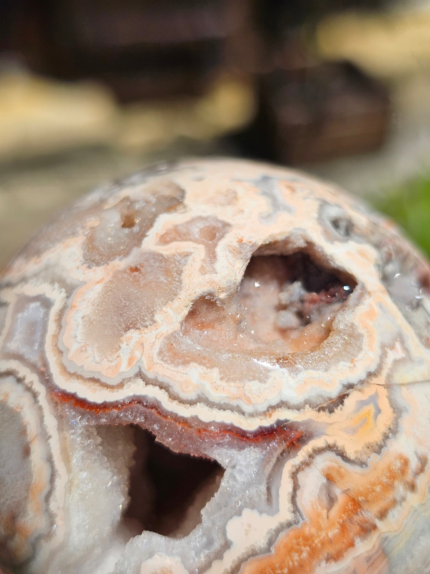 Sphère d'Agate Crazy Lace CL8