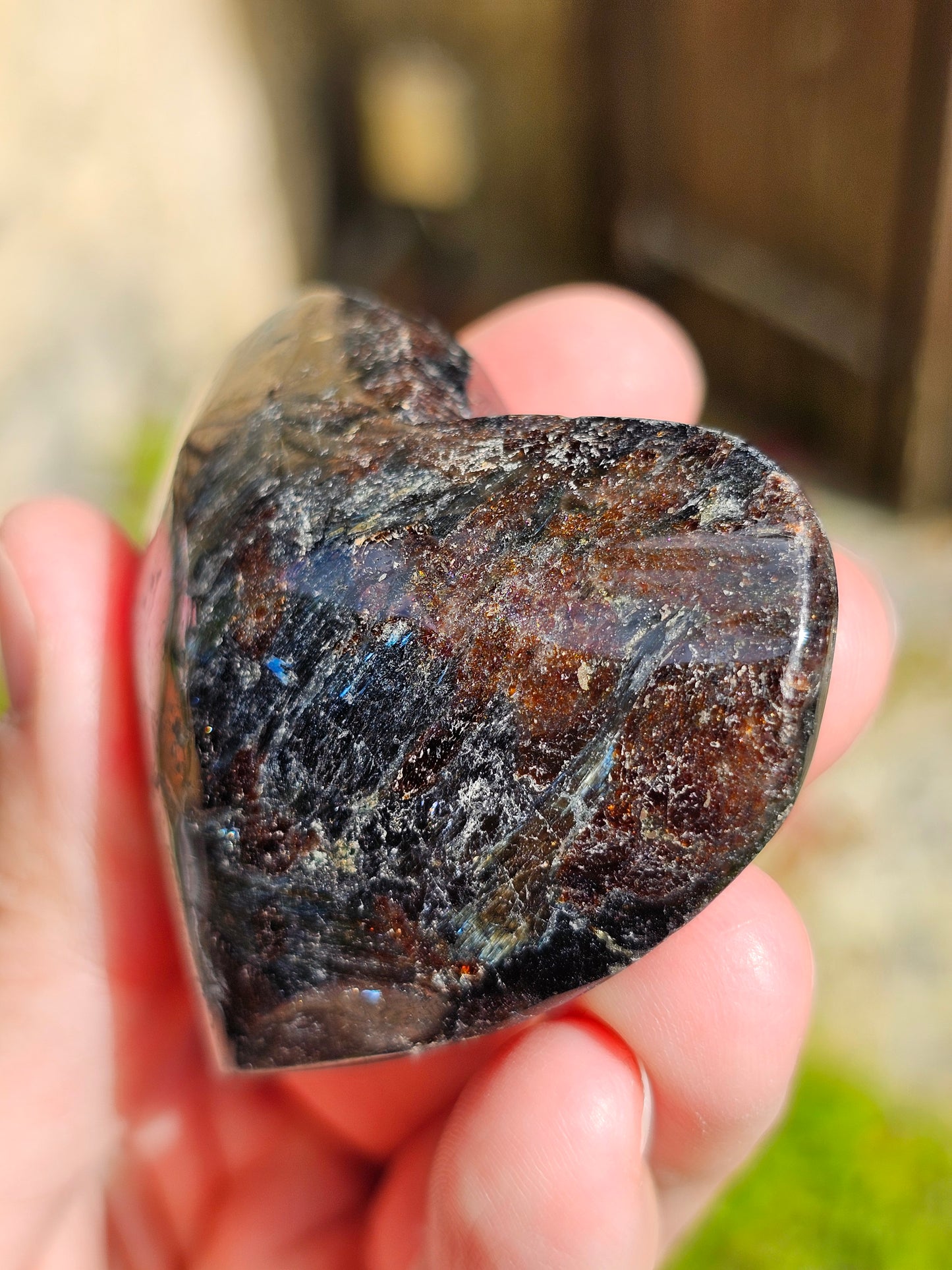 Coeur Arfvedsonite "brut" n°1