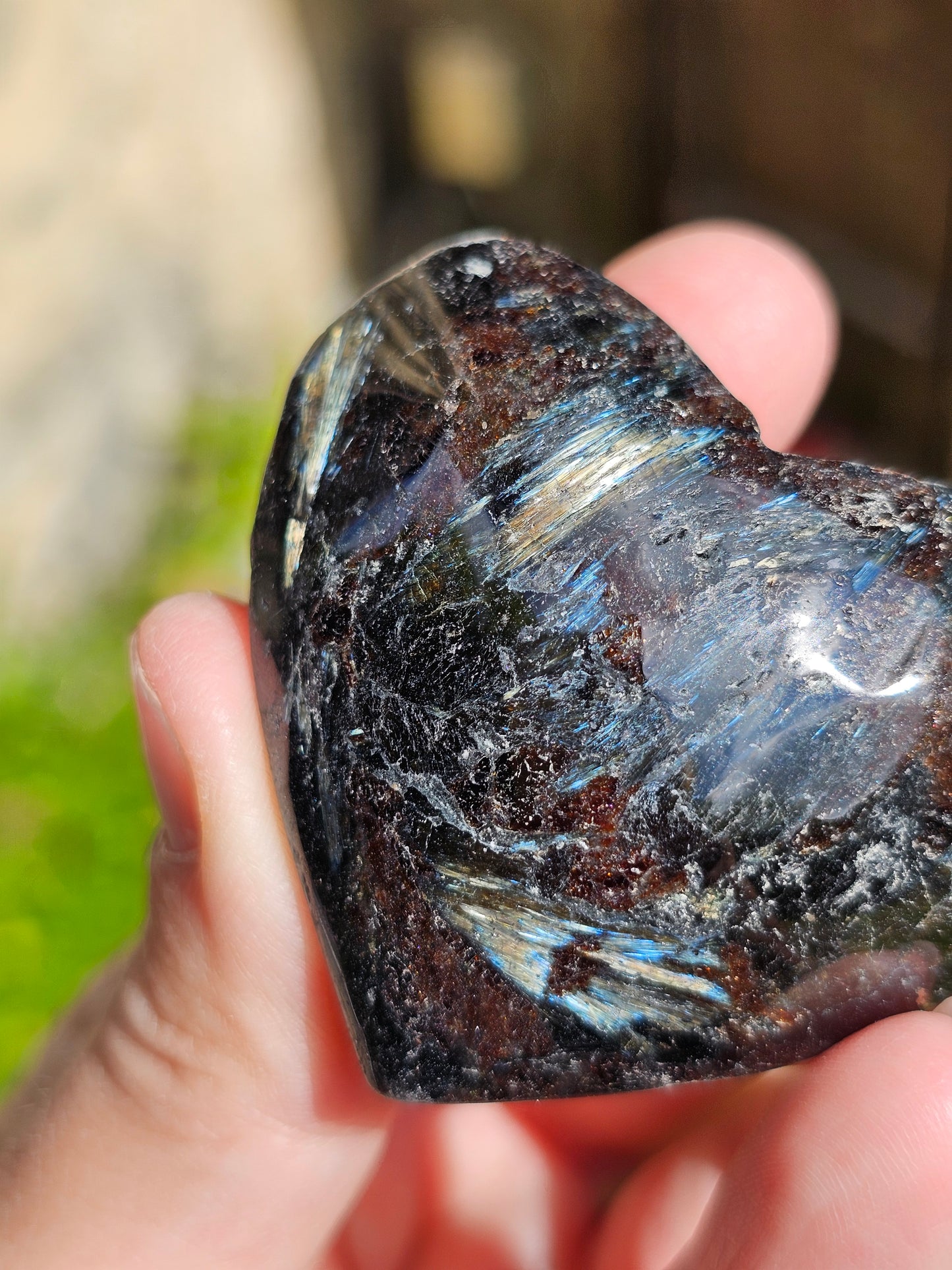 Coeur Arfvedsonite "brut" n°1