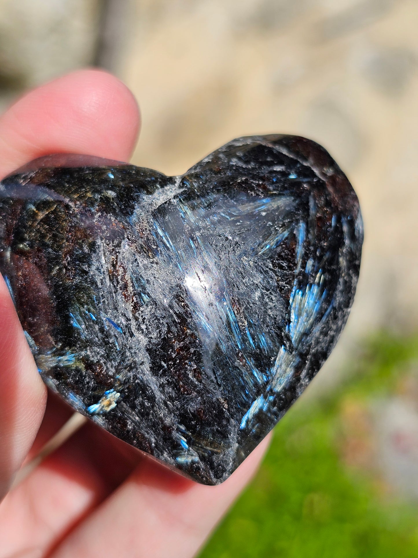 Coeur Arfvedsonite "brut" n°1
