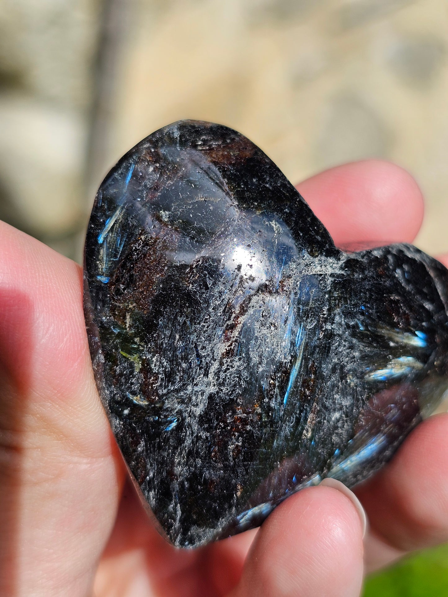 Coeur Arfvedsonite "brut" n°1