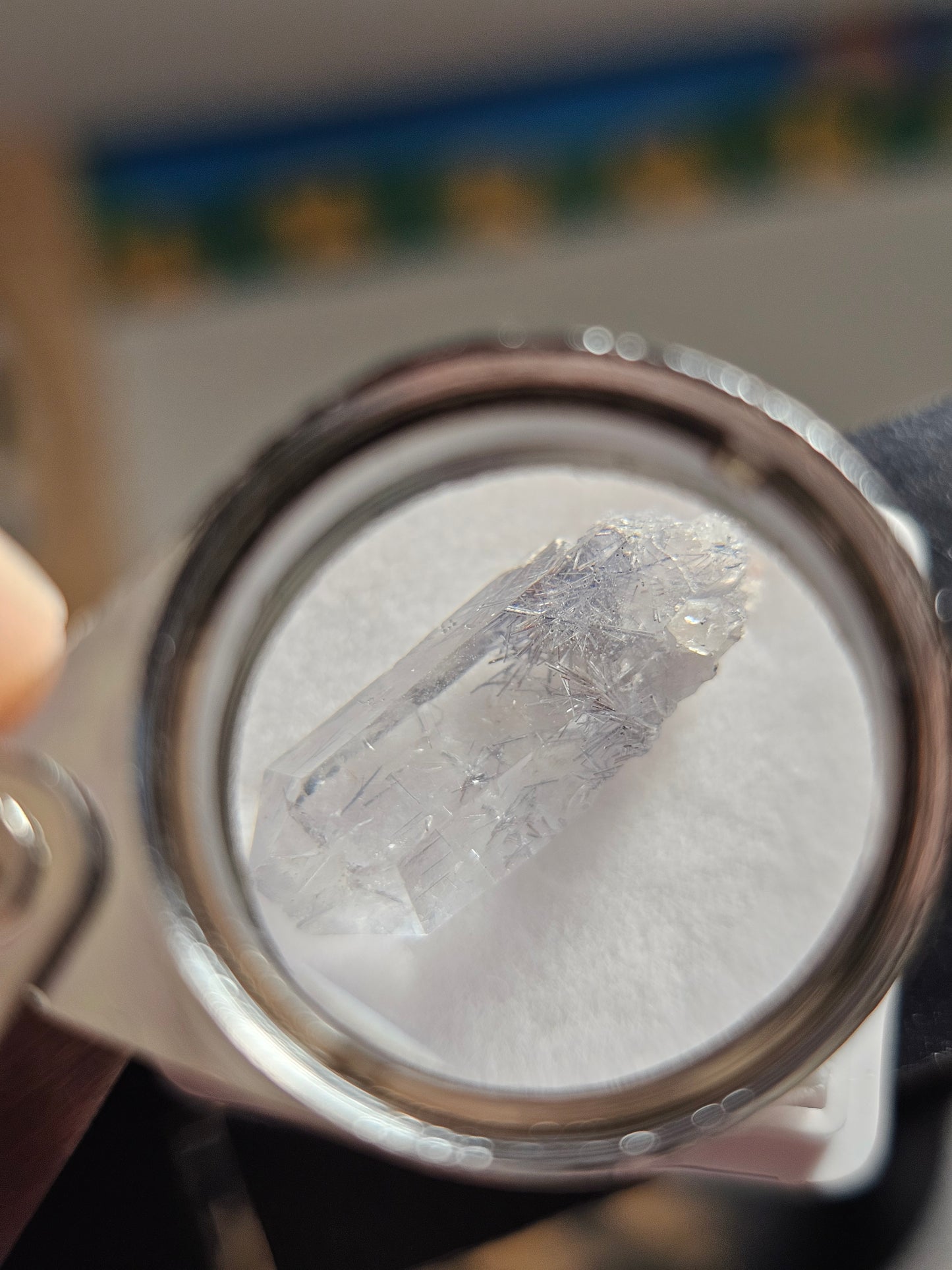 Quartz Dumortiérite du Brésil n°3